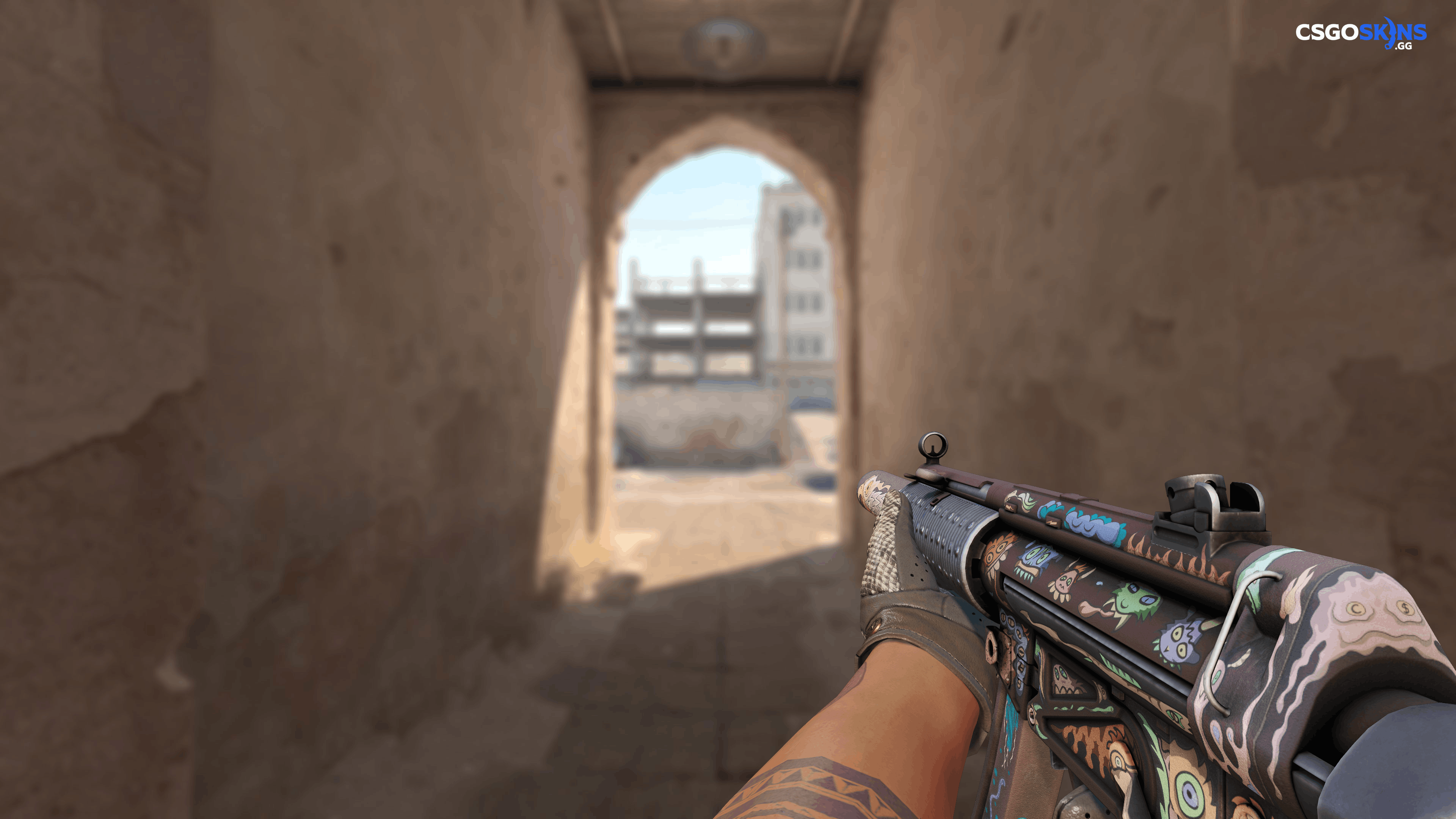 MP5-SD | Necro Jr. Artwork