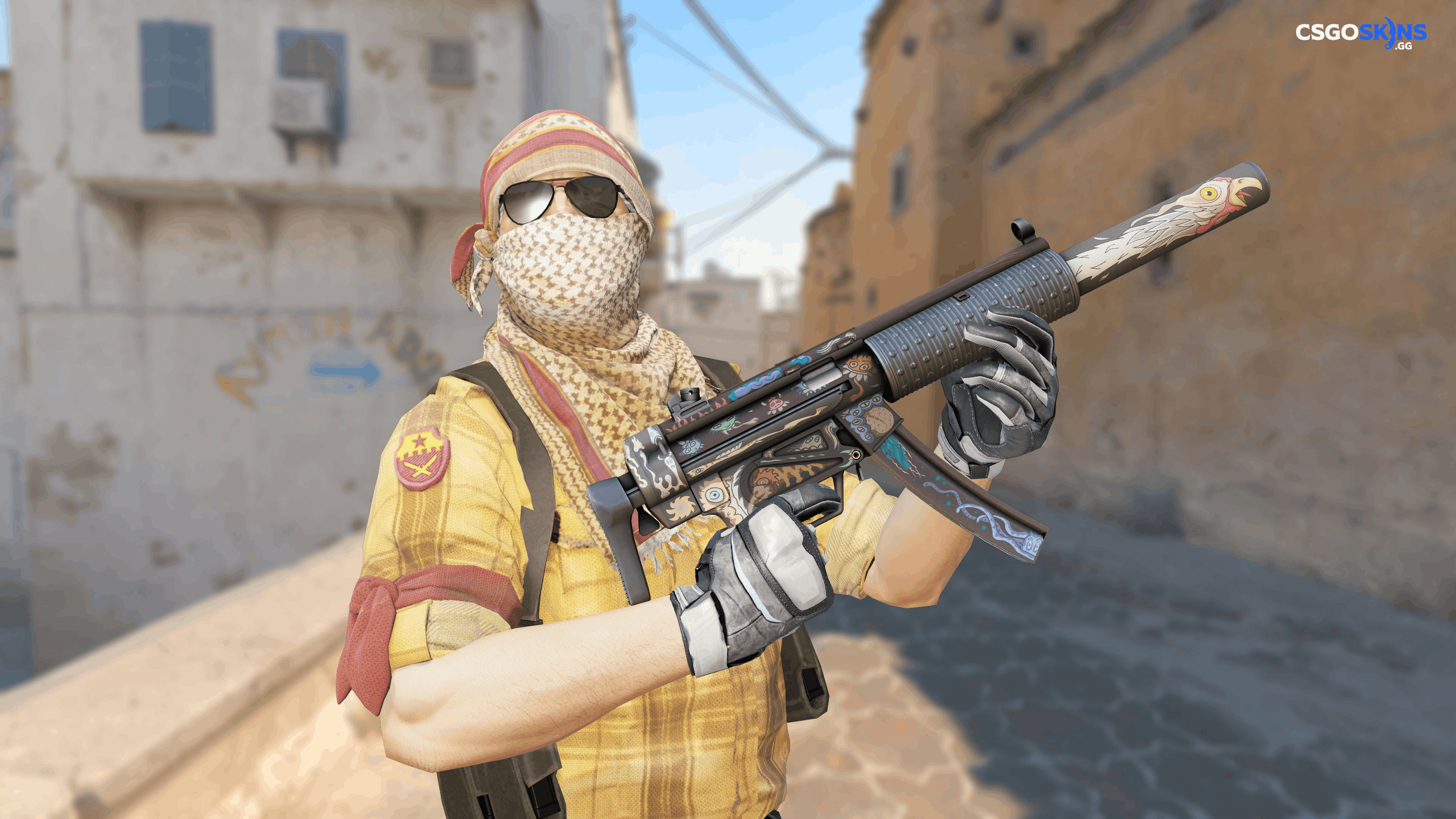 MP5-SD | Necro Jr. Artwork