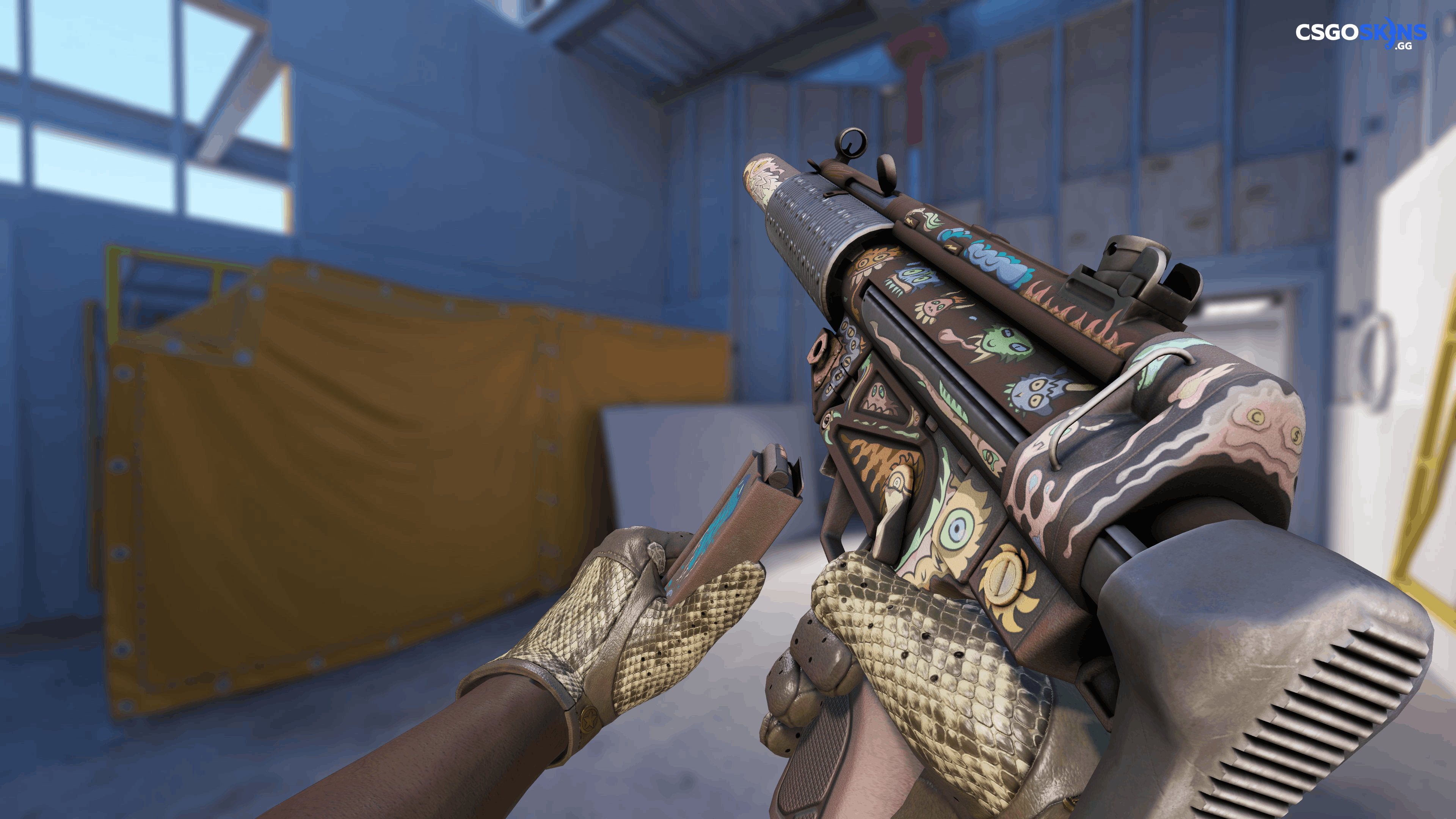 MP5-SD | Necro Jr. Artwork