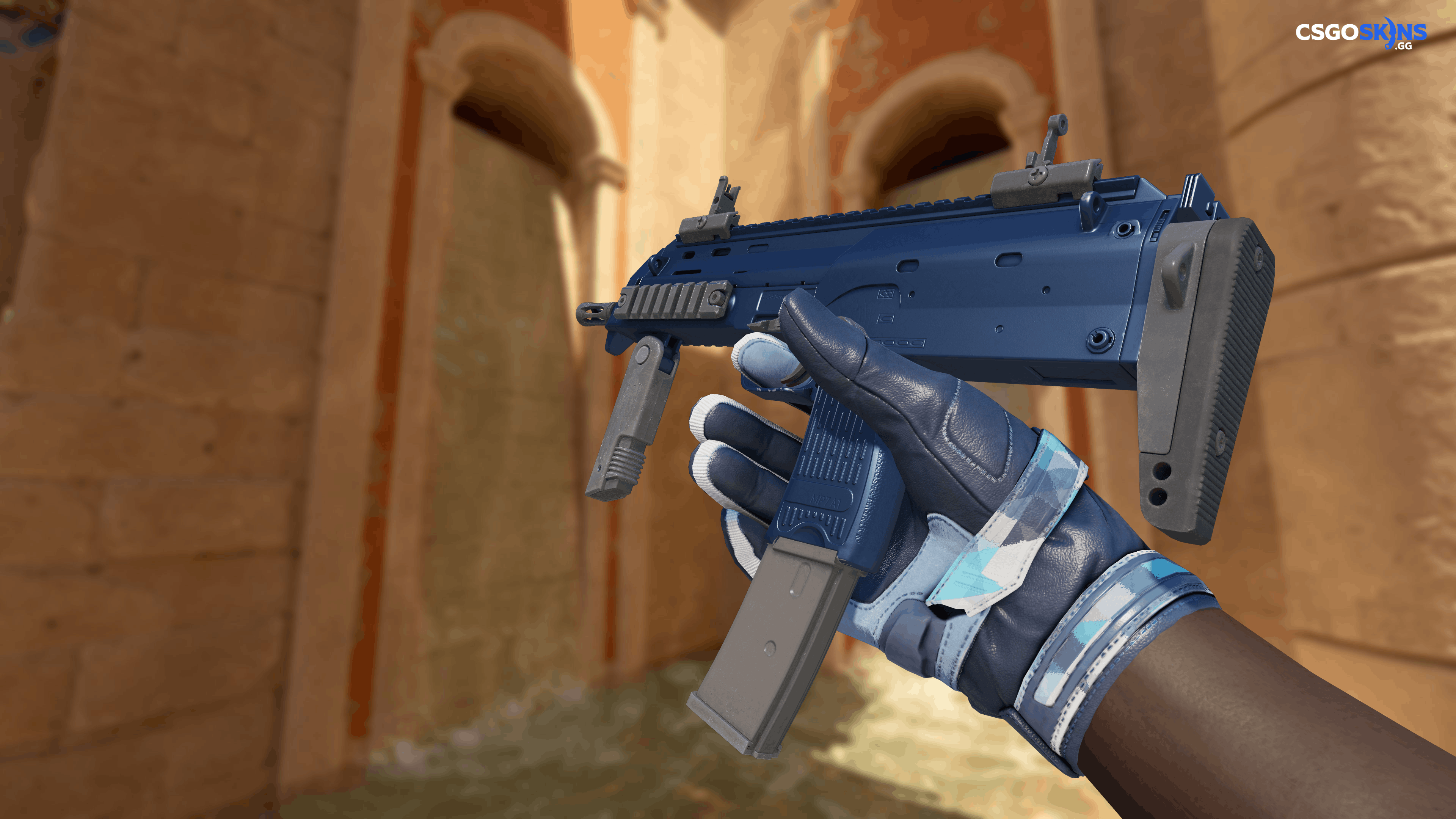 MP7 | Anodized Navy Artwork