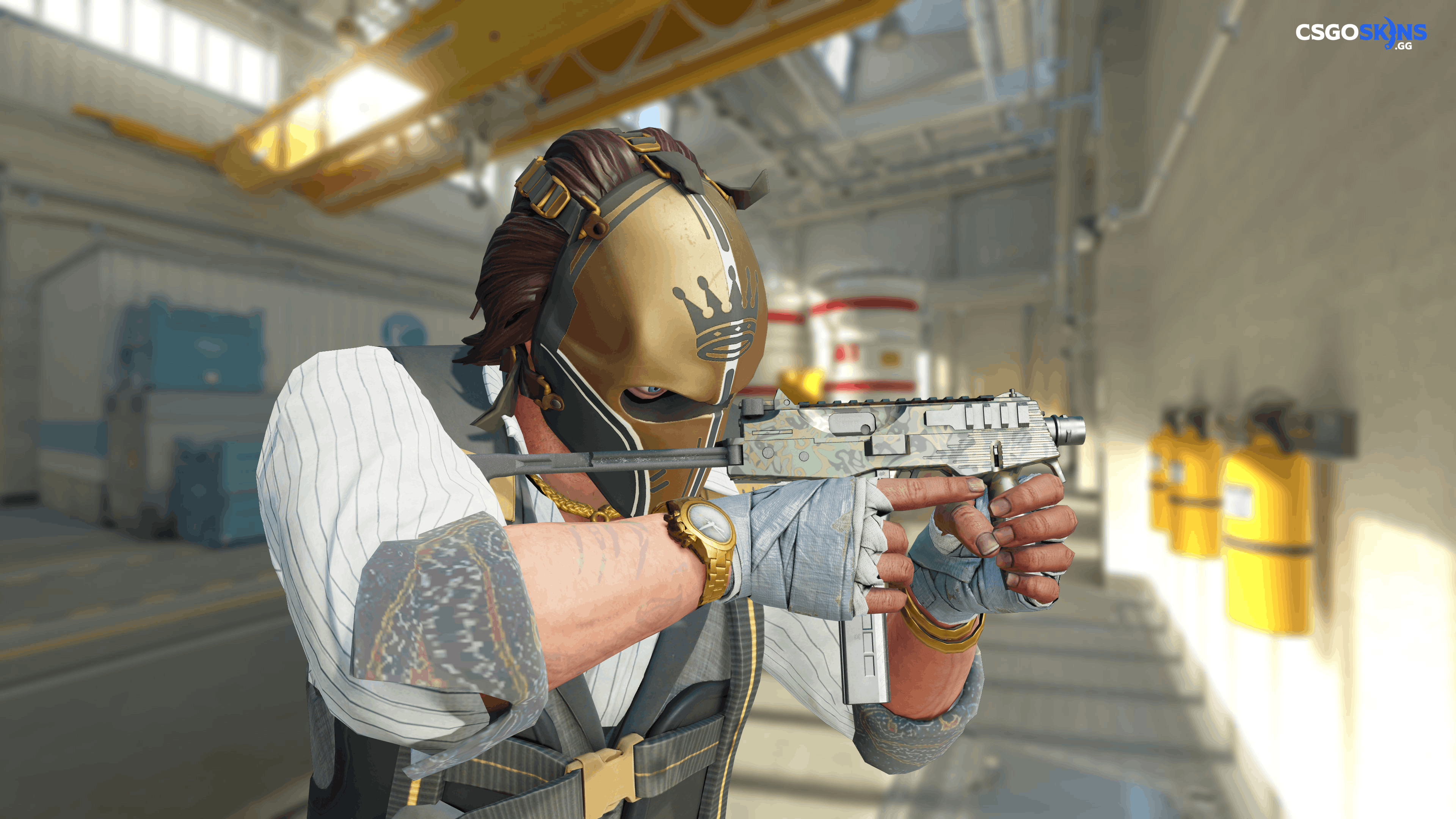 MP9 | Army Sheen Artwork