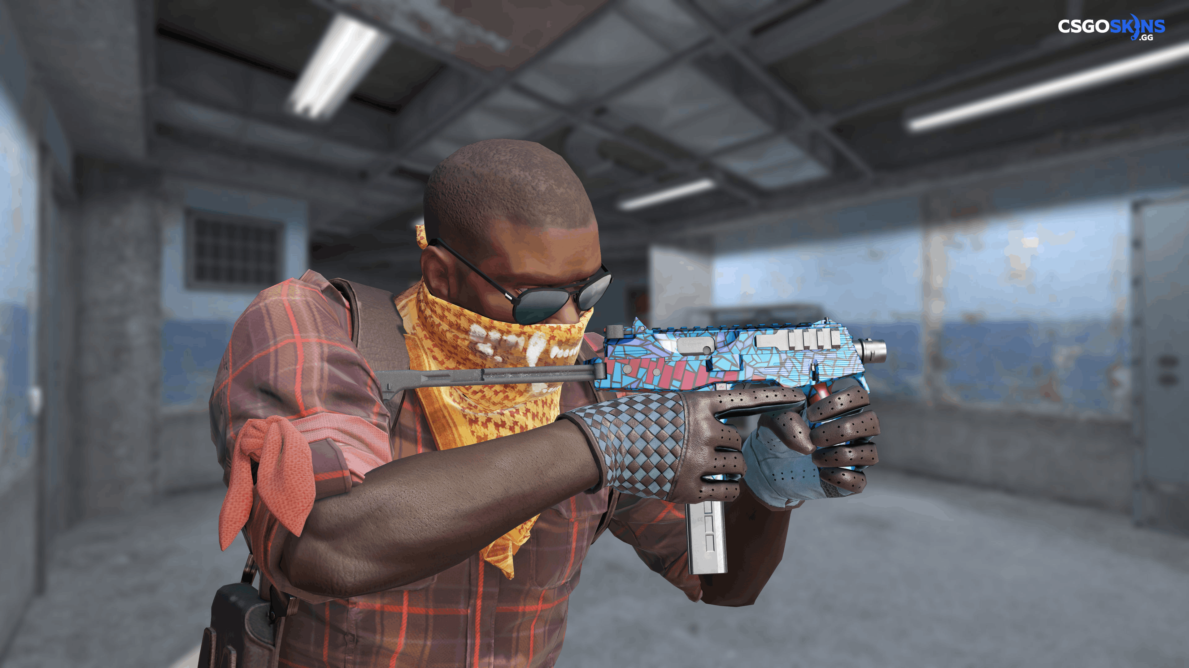 MP9 | Stained Glass Artwork