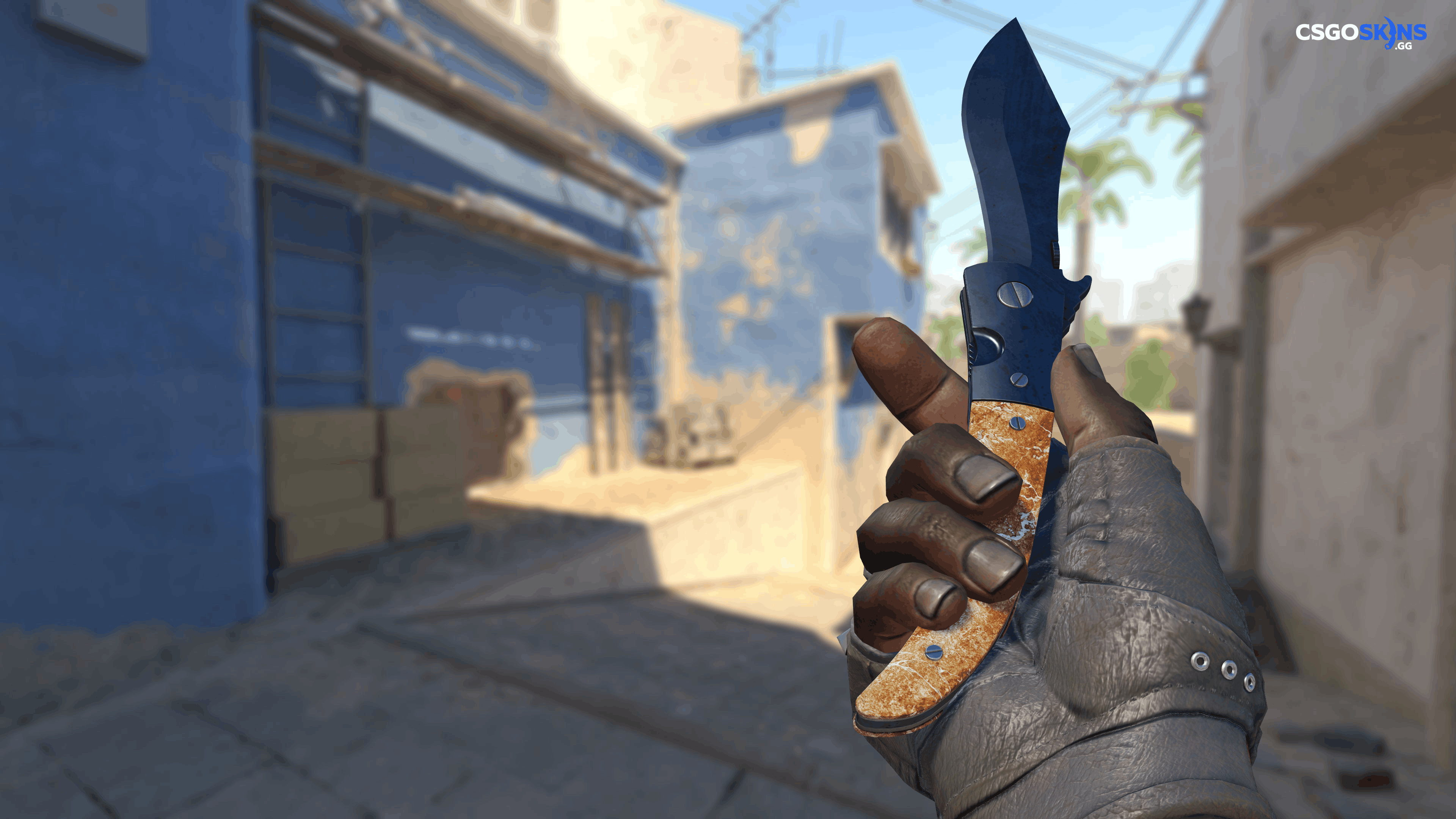 ★ Navaja Knife | Blue Steel Artwork
