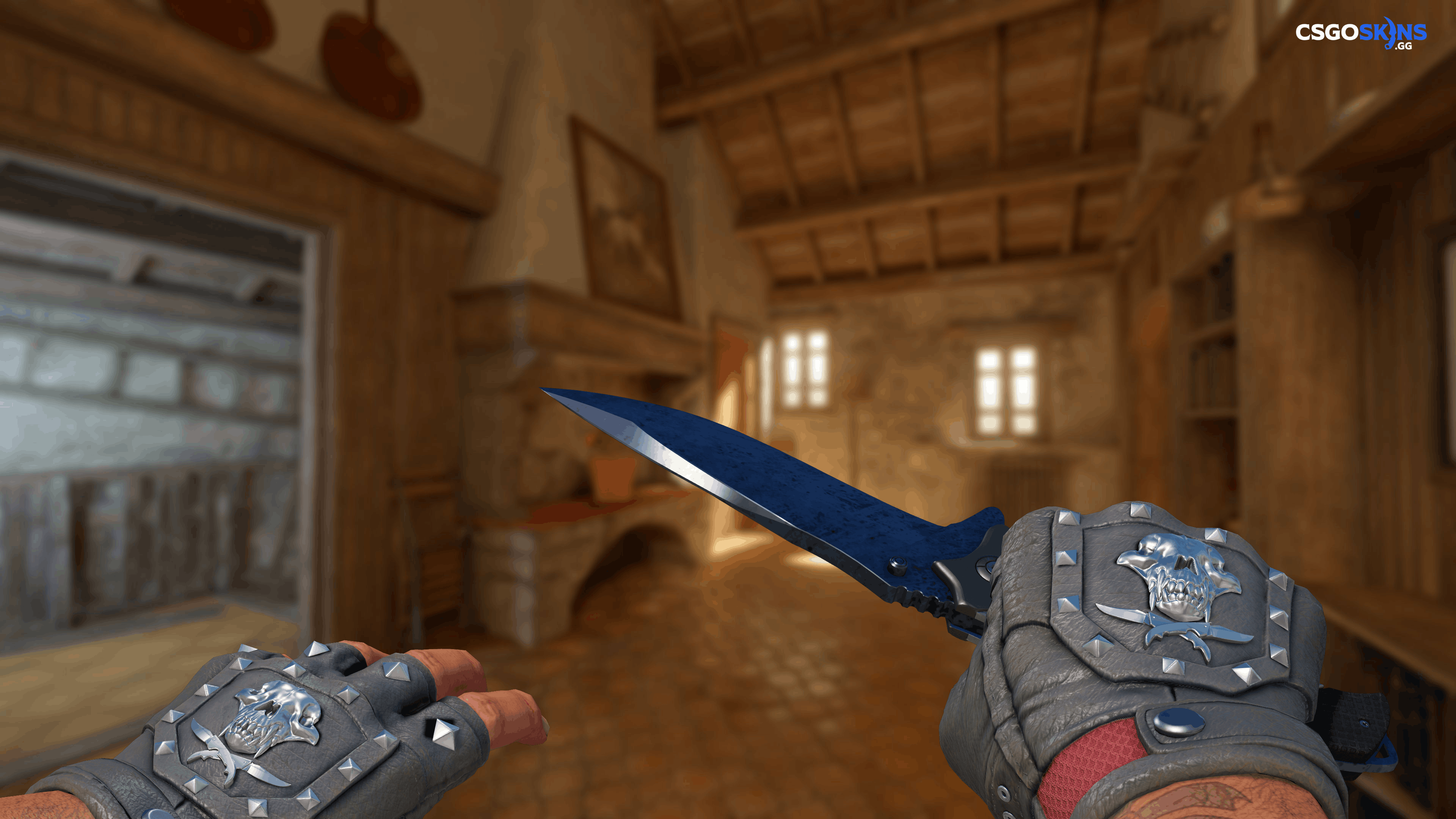★ Nomad Knife | Blue Steel Artwork