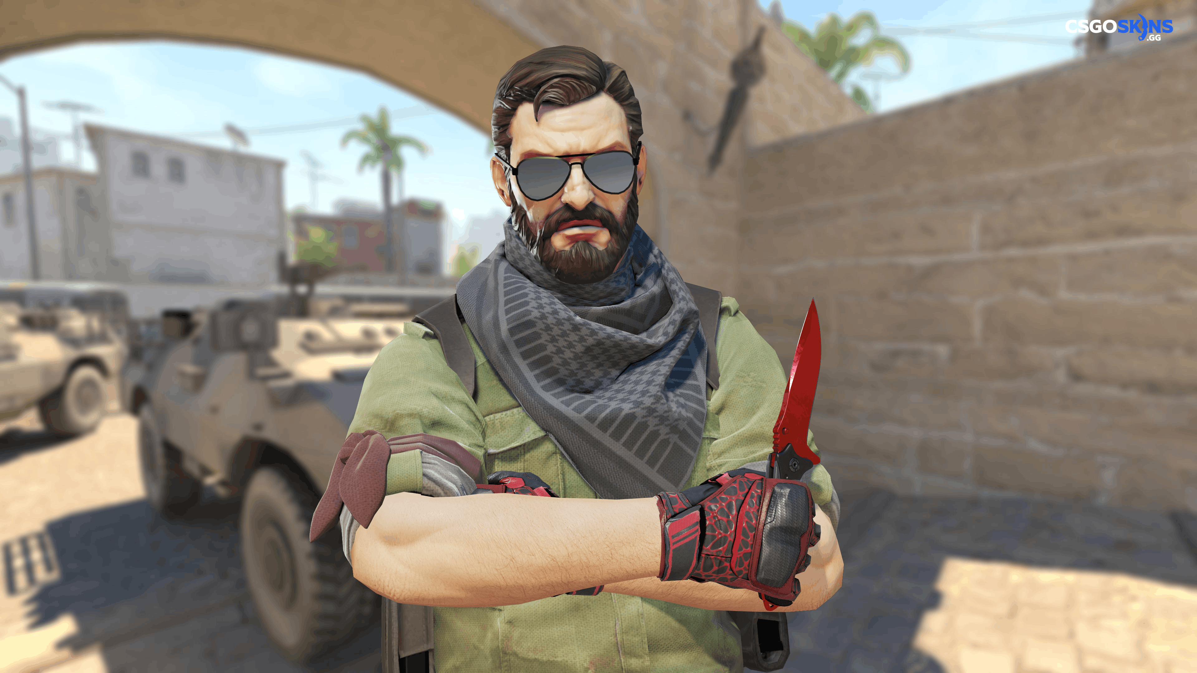 ★ Nomad Knife | Doppler Ruby Artwork