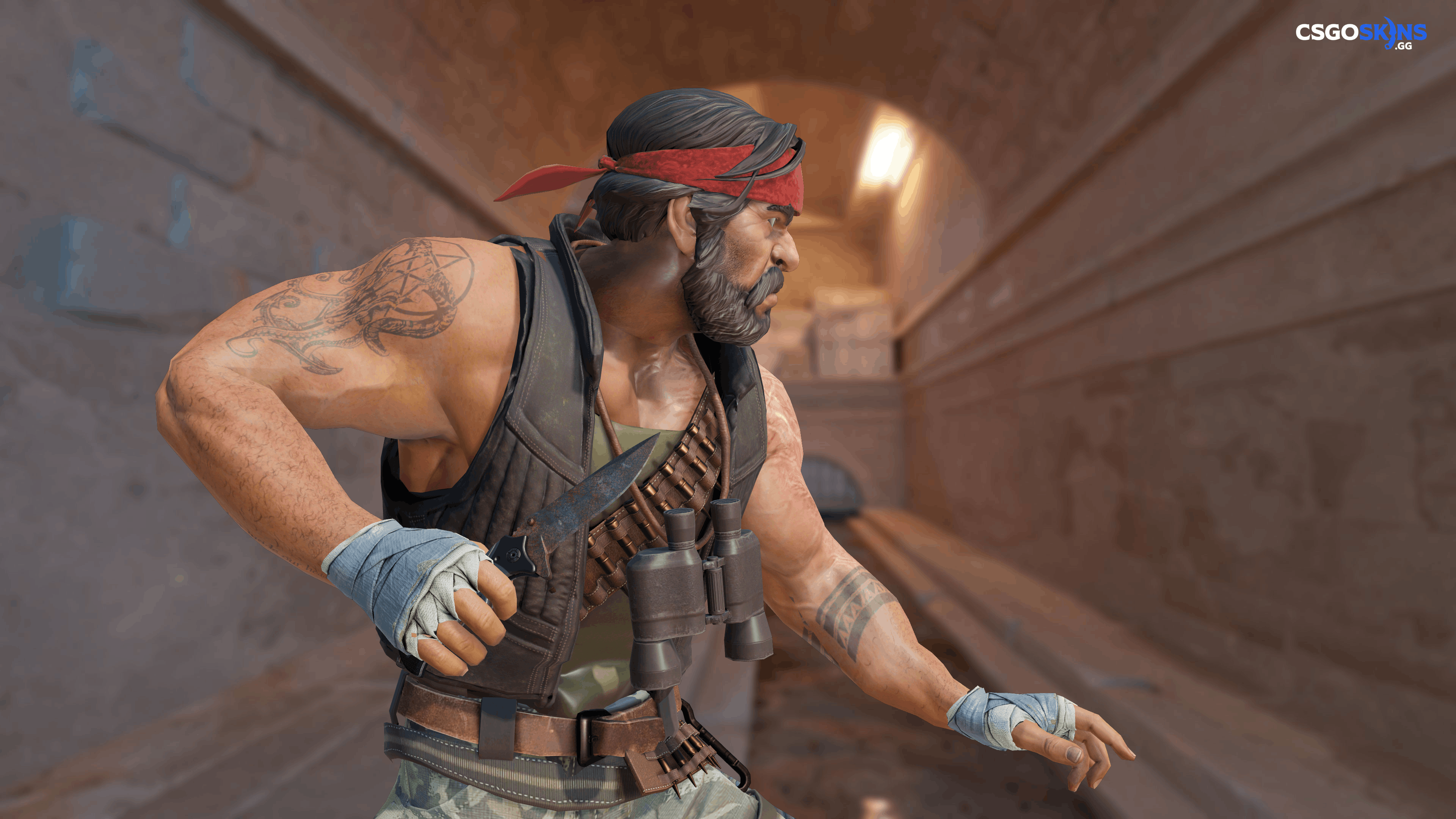 ★ Nomad Knife | Rust Coat Artwork
