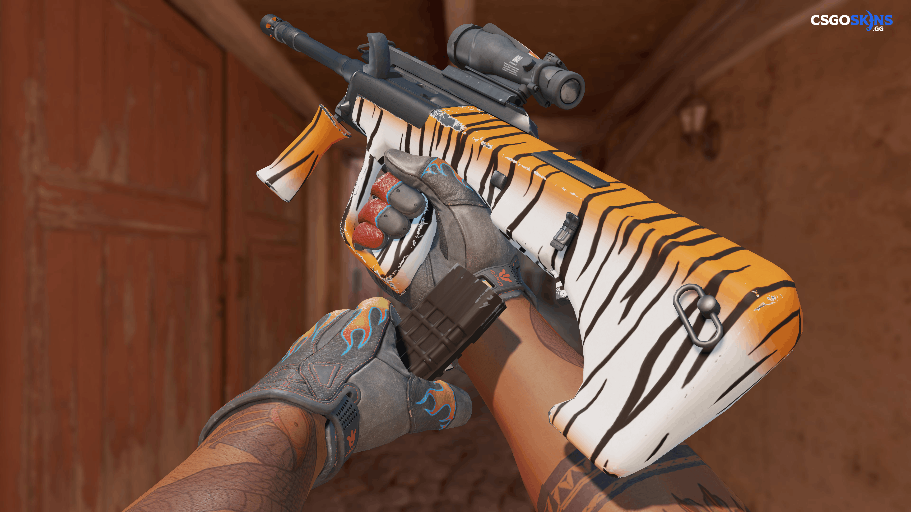 AUG | Bengal Tiger Artwork