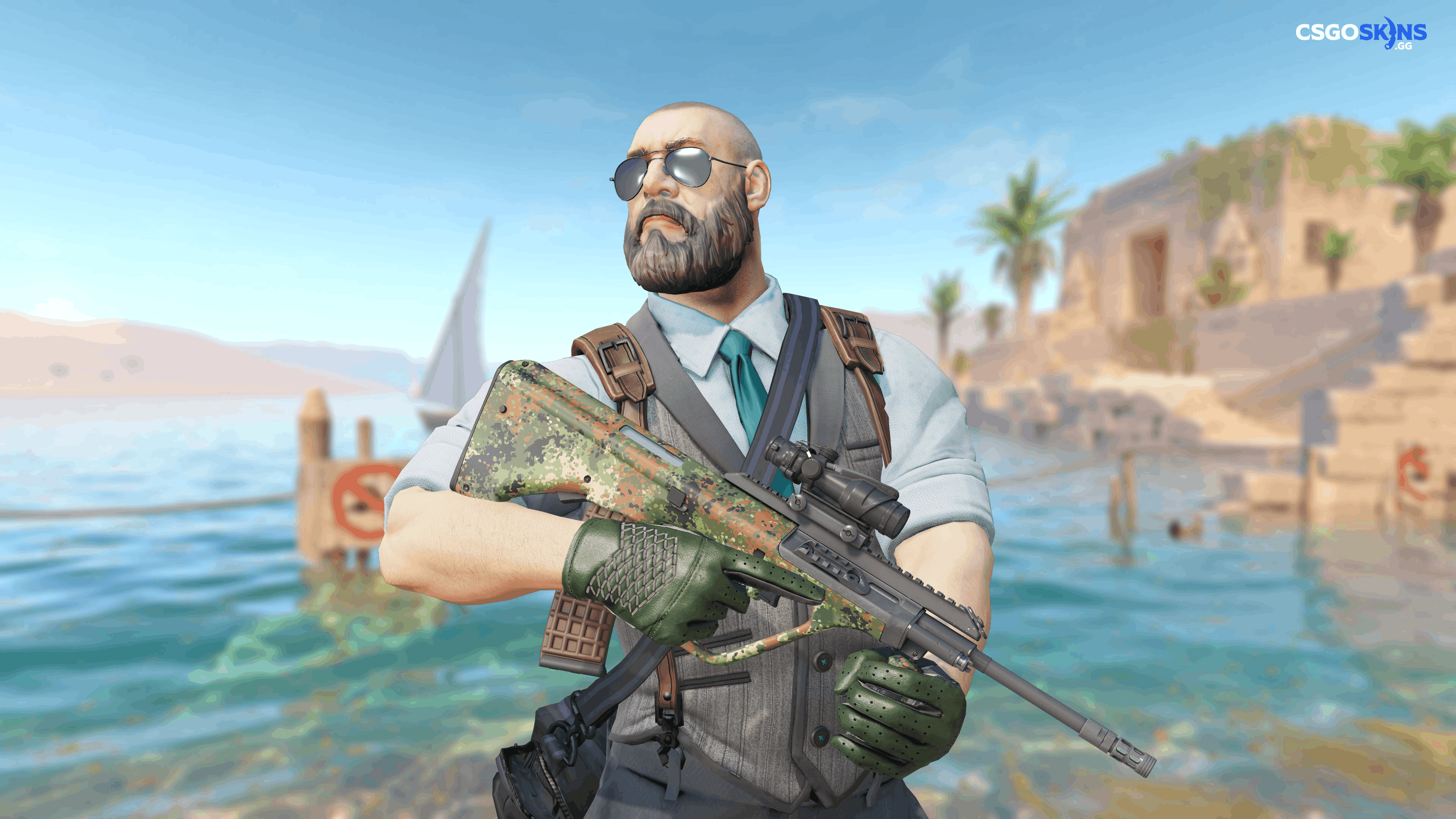 AUG | Commando Company Artwork