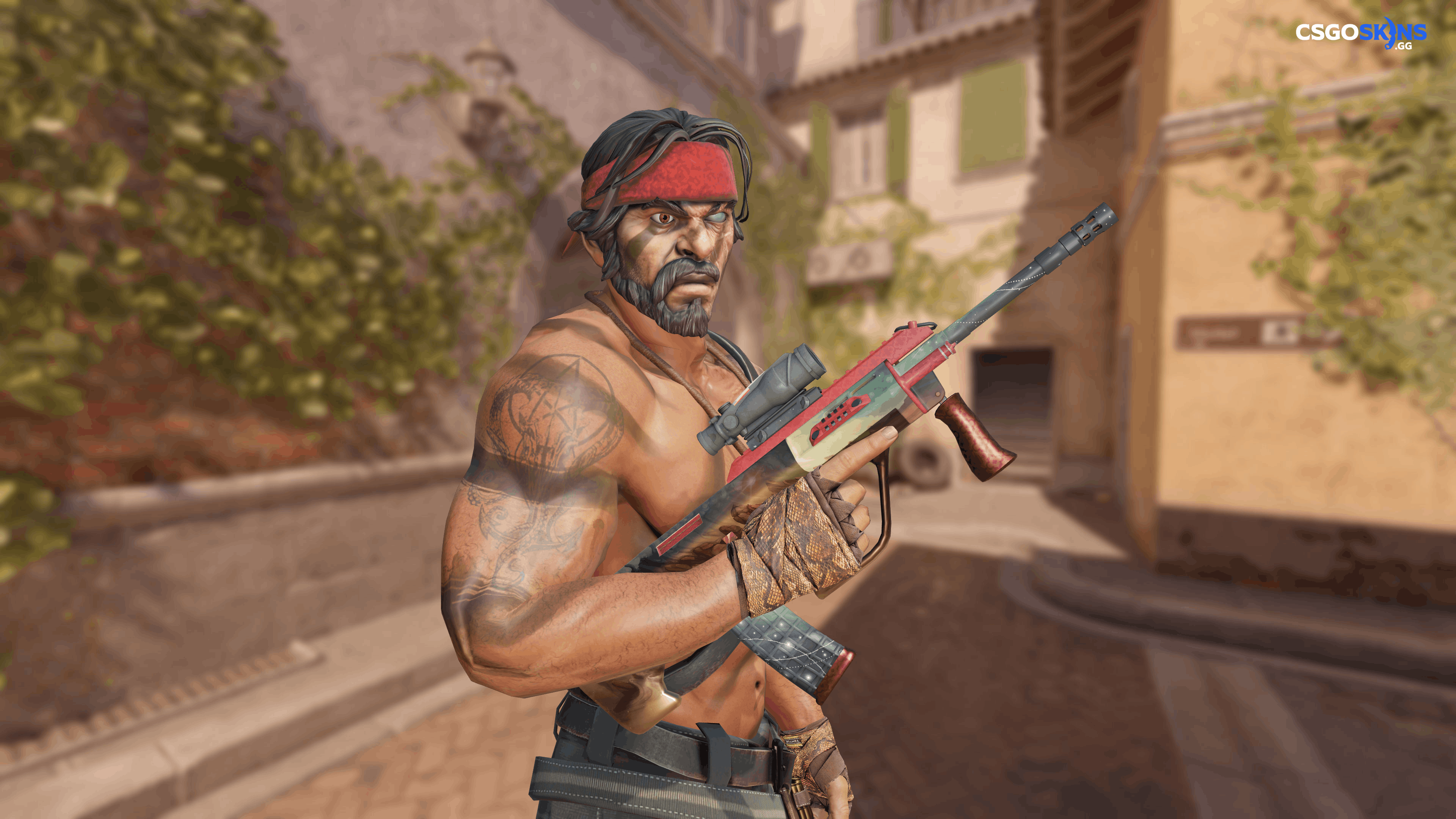 AUG | Sand Storm Artwork