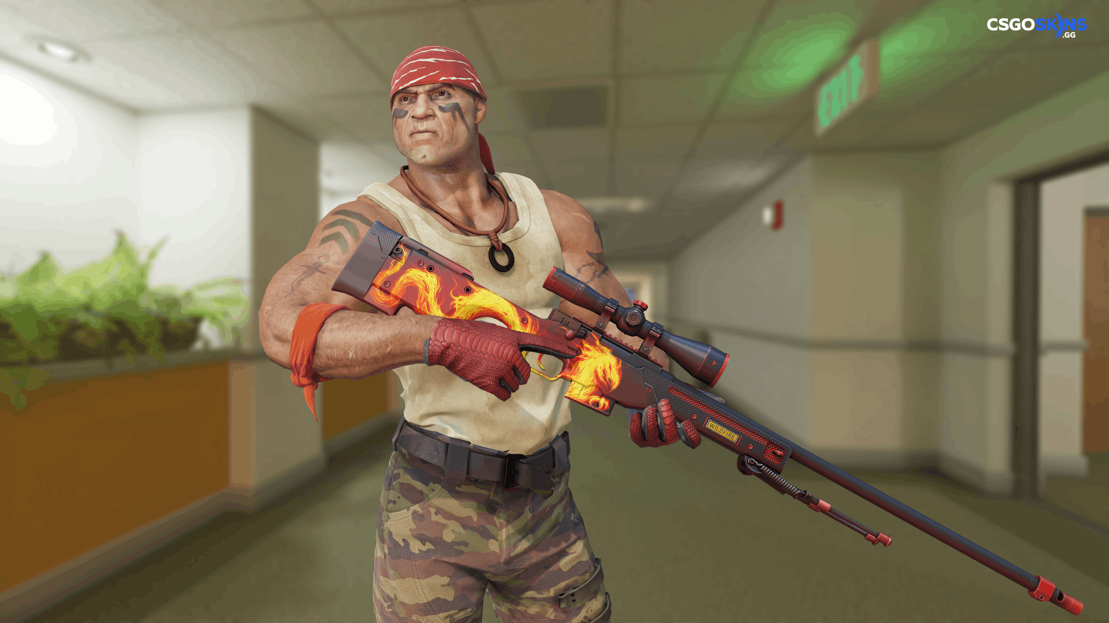 AWP | Wildfire Artwork