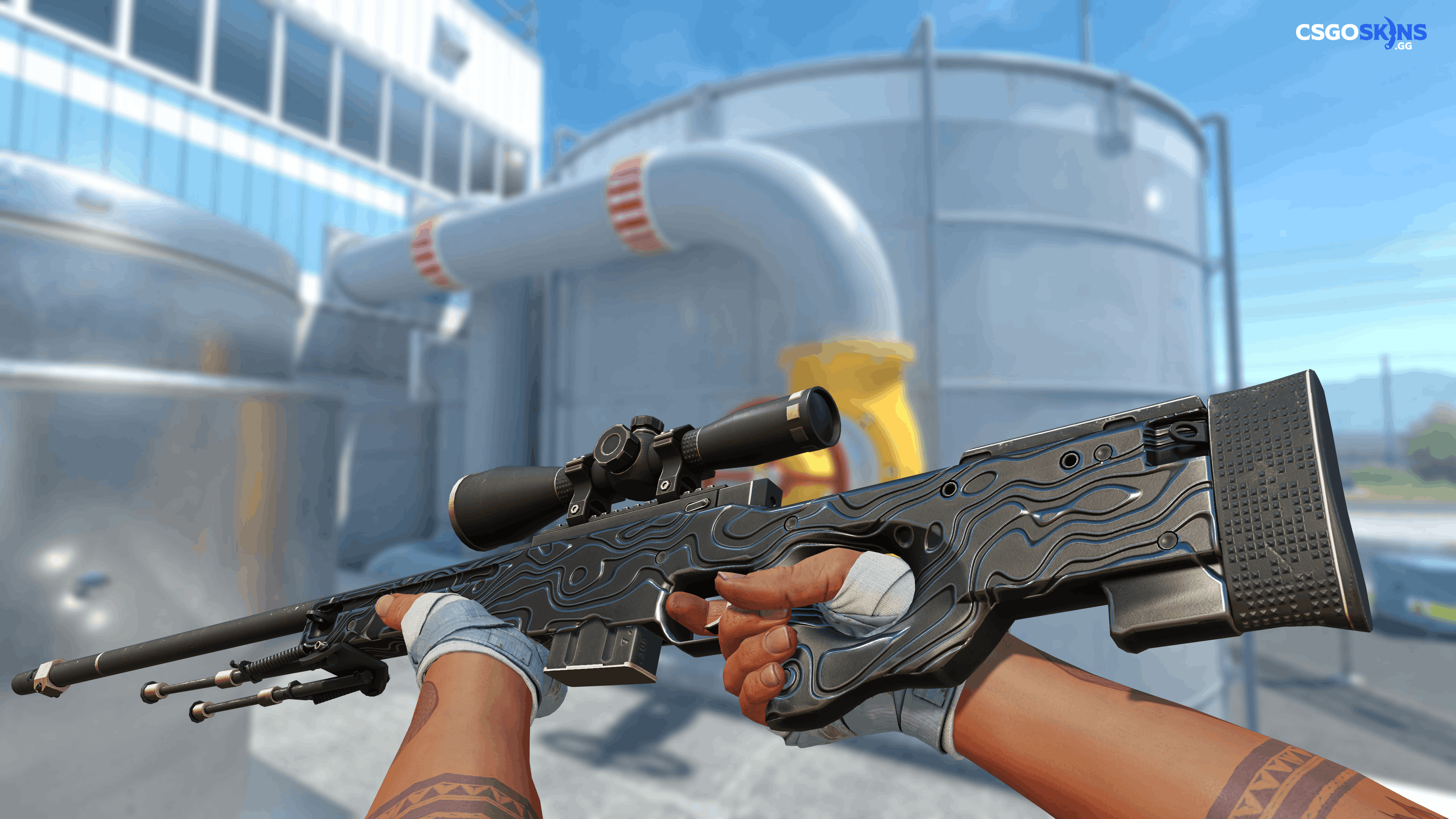 AWP | Black Nile Artwork