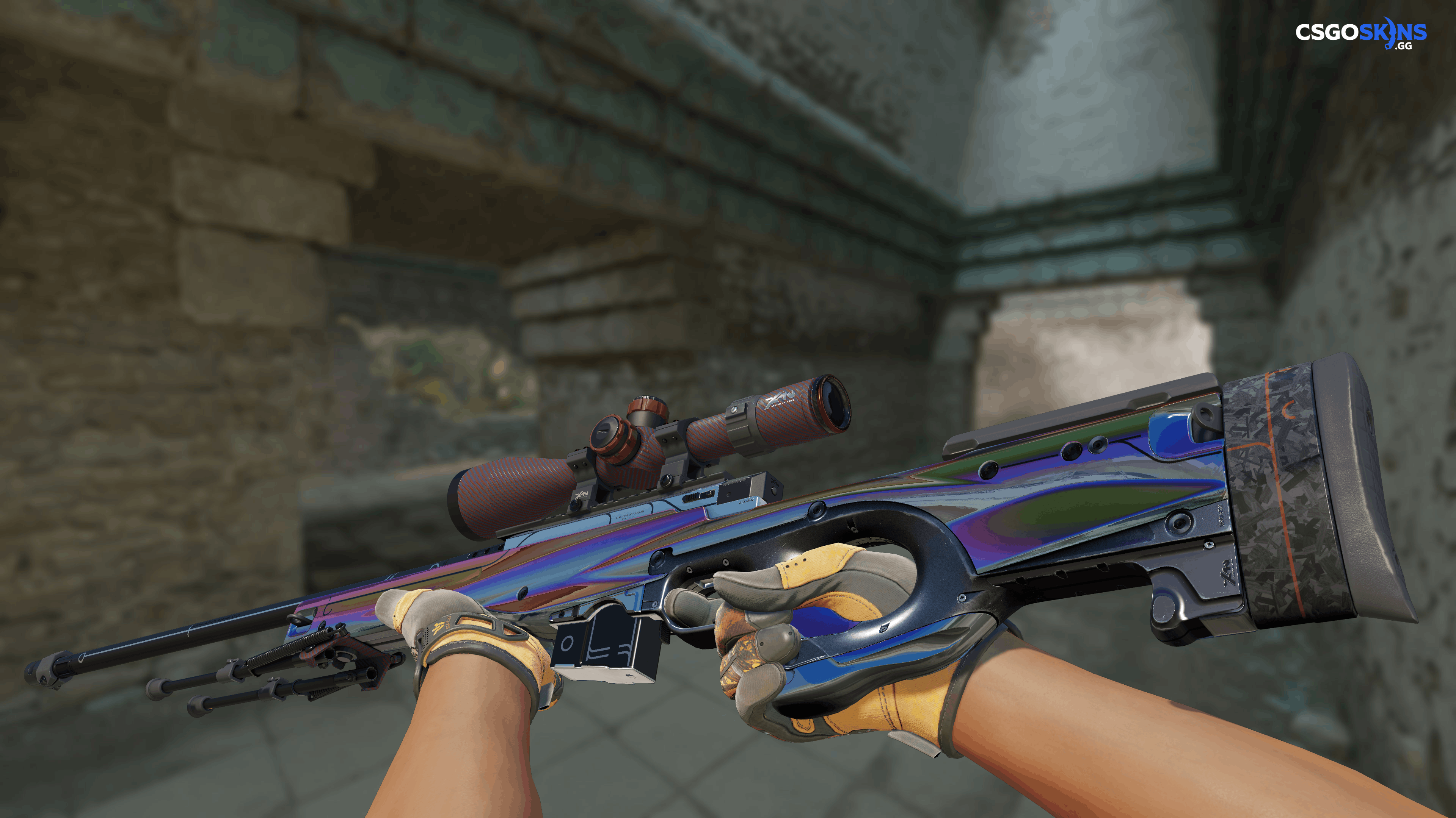 AWP | Chrome Cannon Artwork