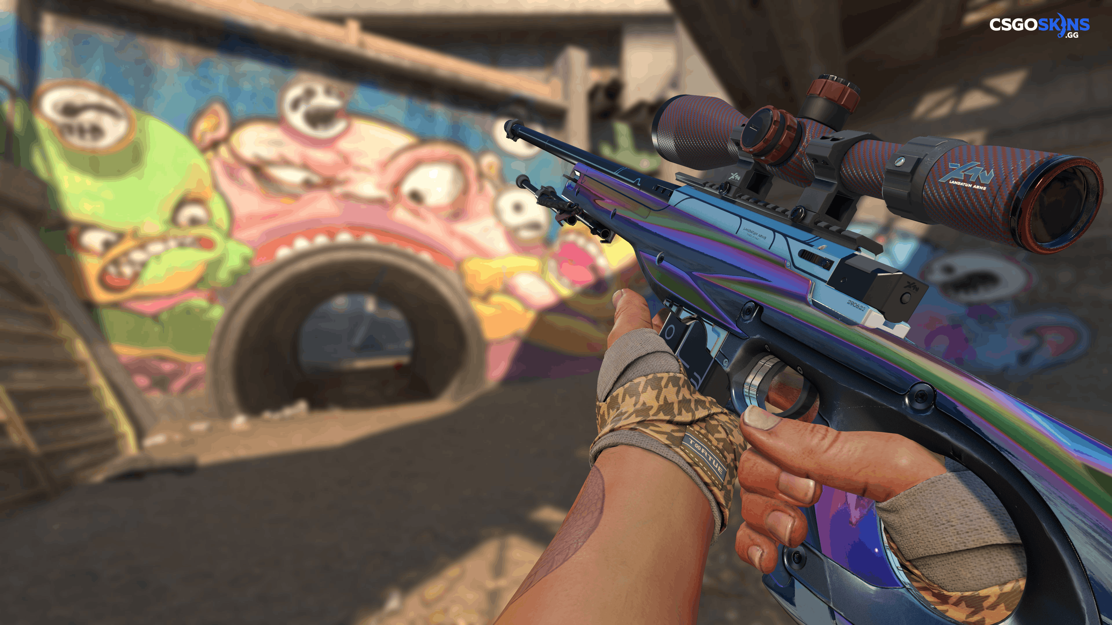 AWP | Chrome Cannon Artwork