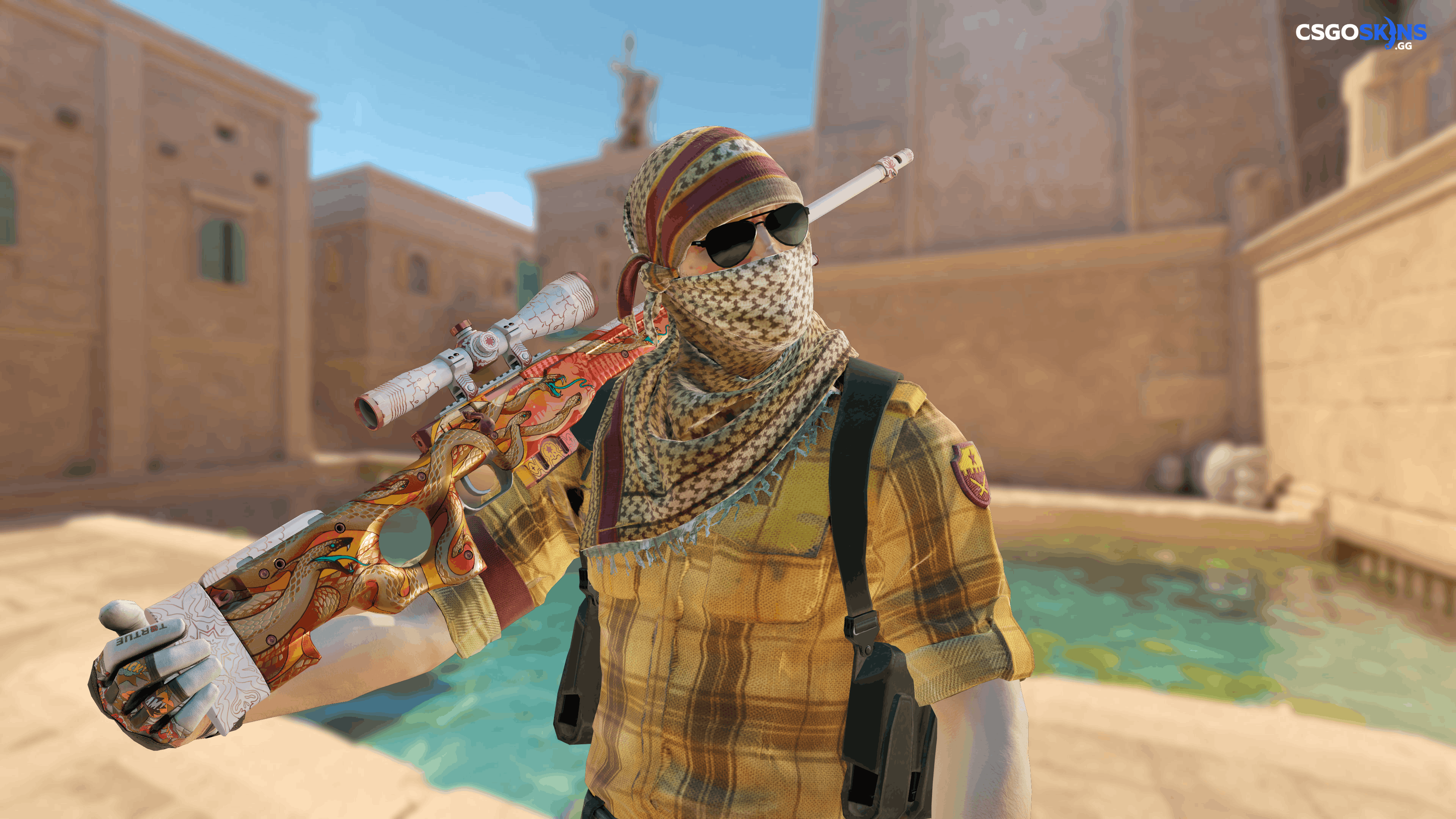 AWP | Desert Hydra Artwork
