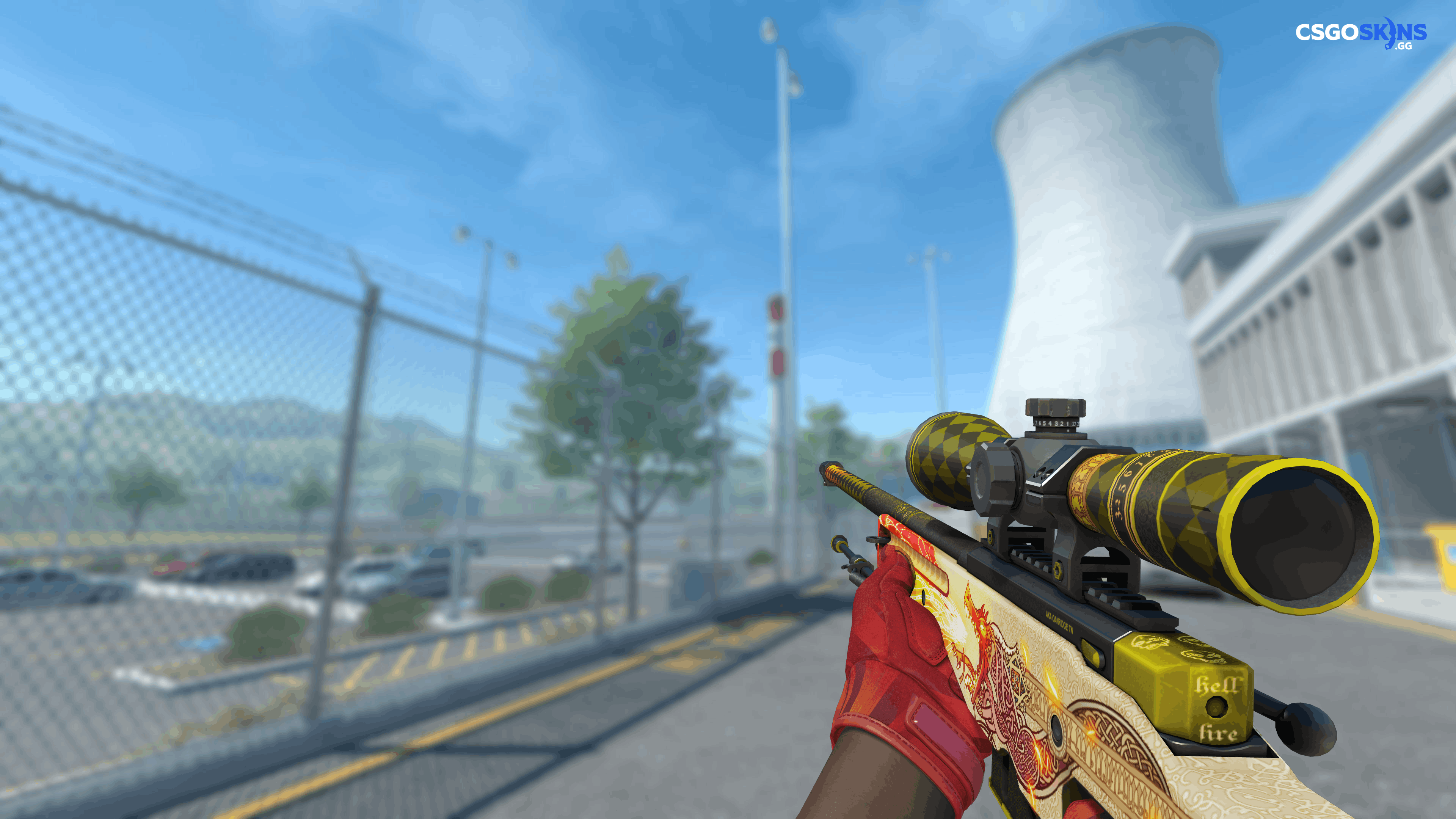 AWP | Dragon Lore Artwork