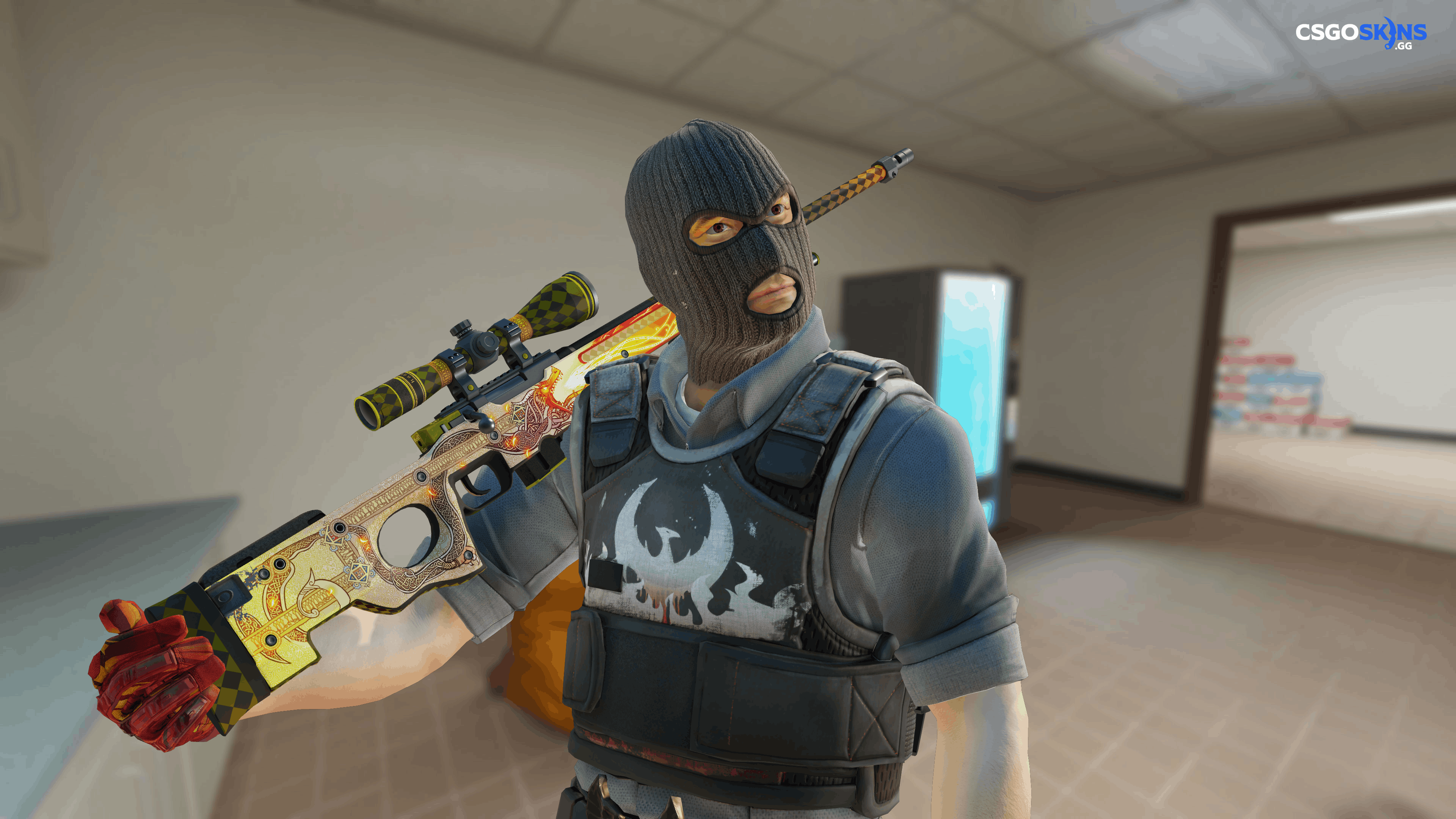 AWP | Dragon Lore Artwork