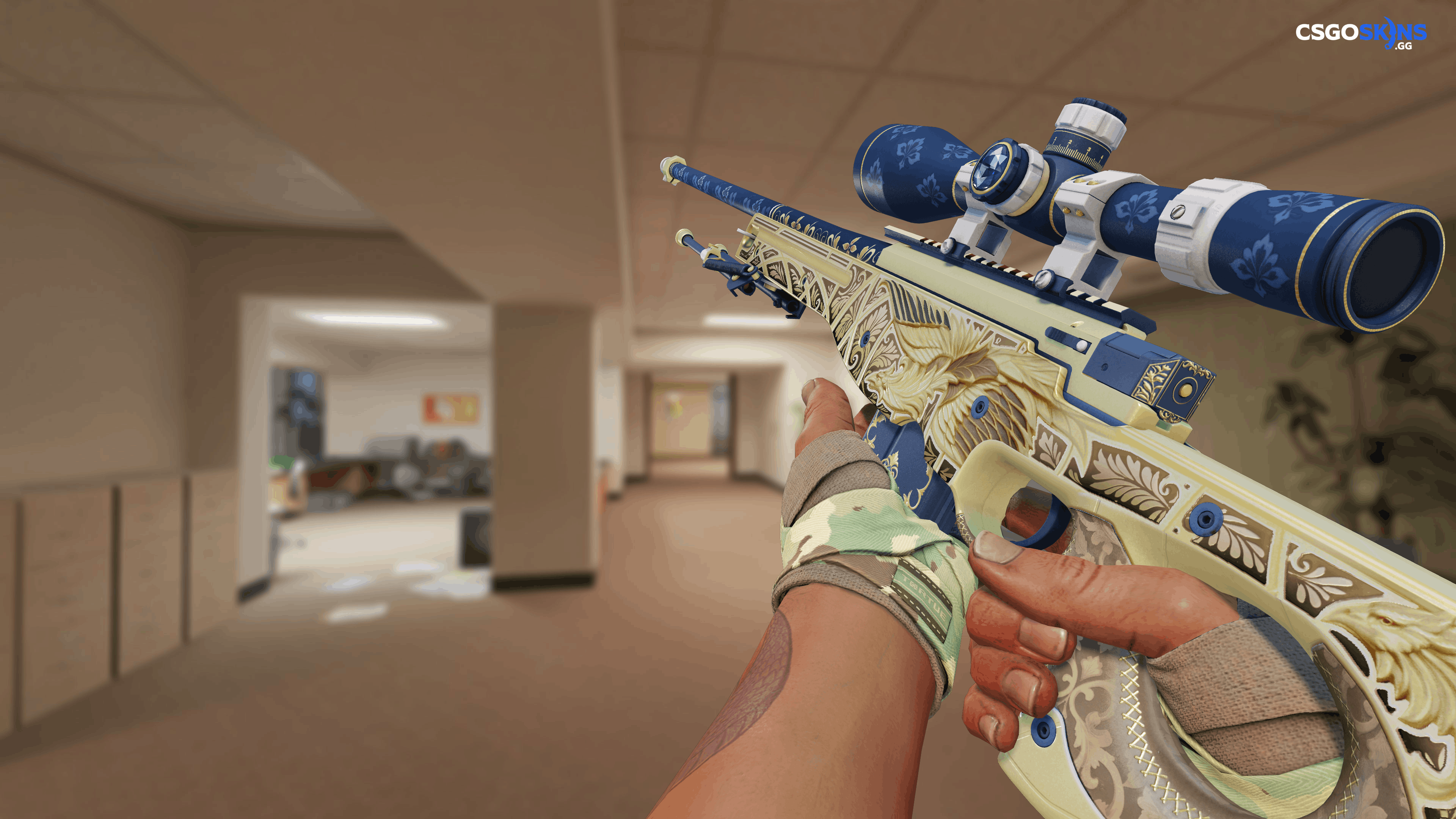 AWP | Queen's Gambit Artwork