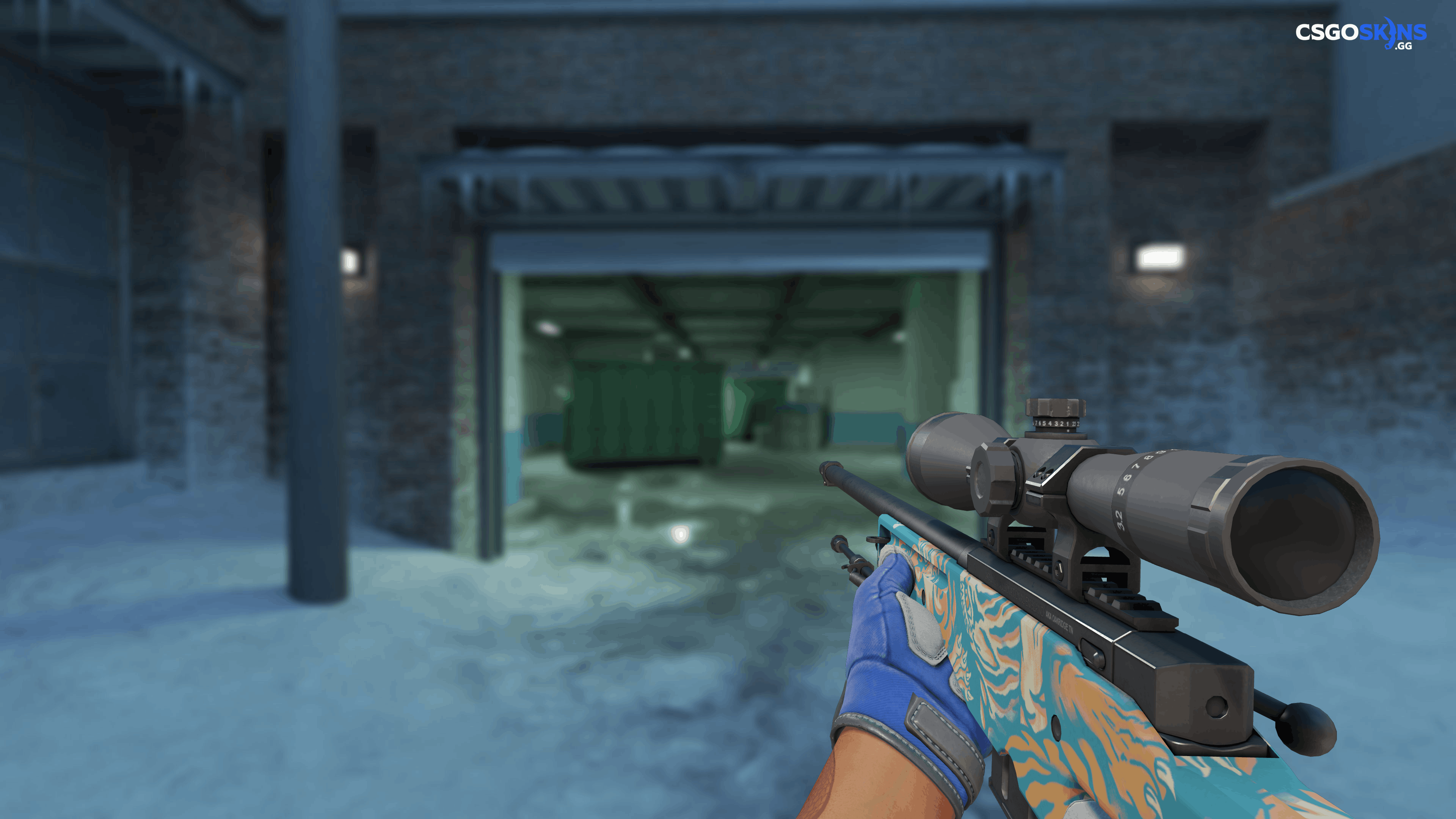 AWP | Silk Tiger Artwork