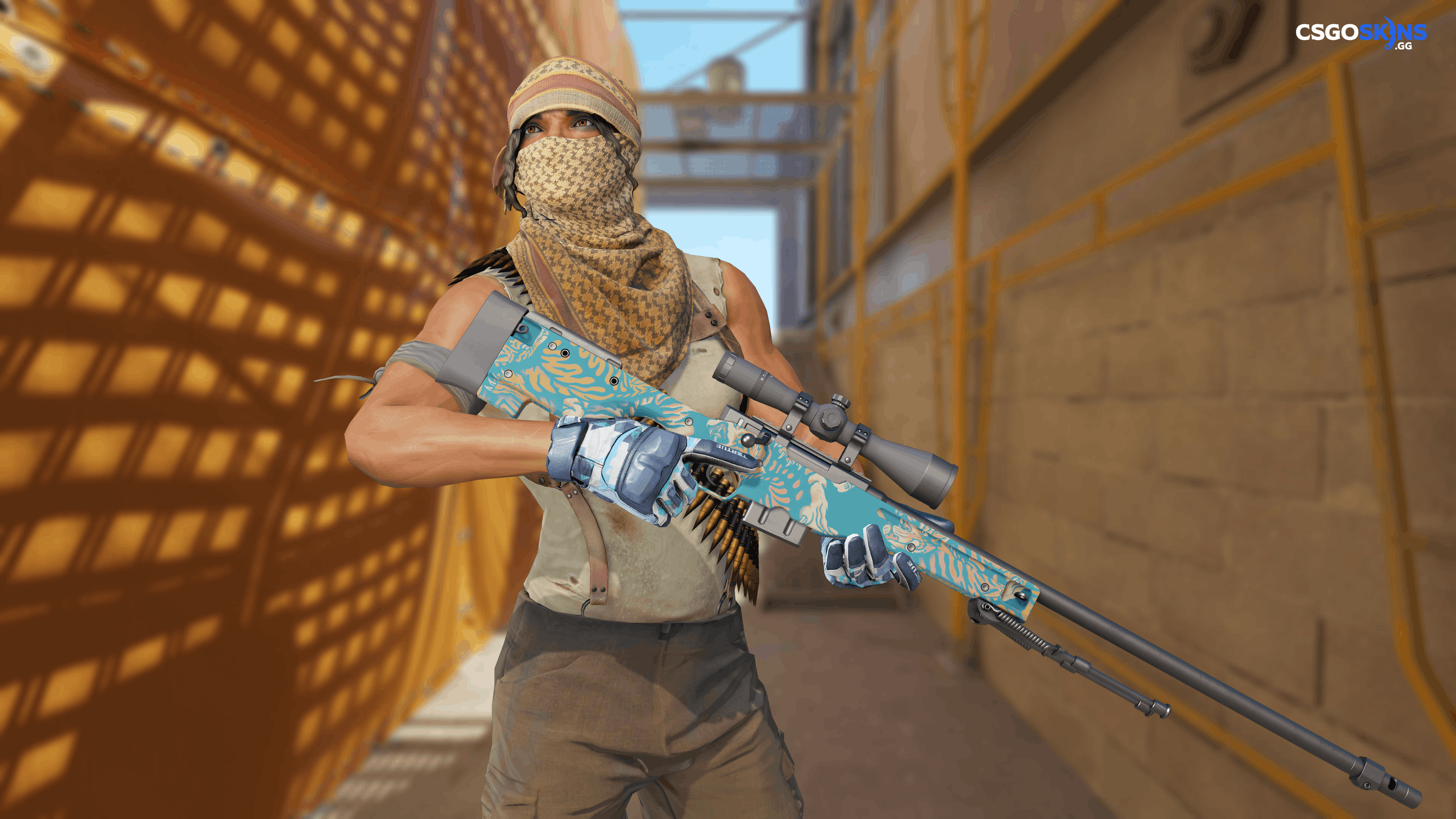 AWP | Silk Tiger Artwork