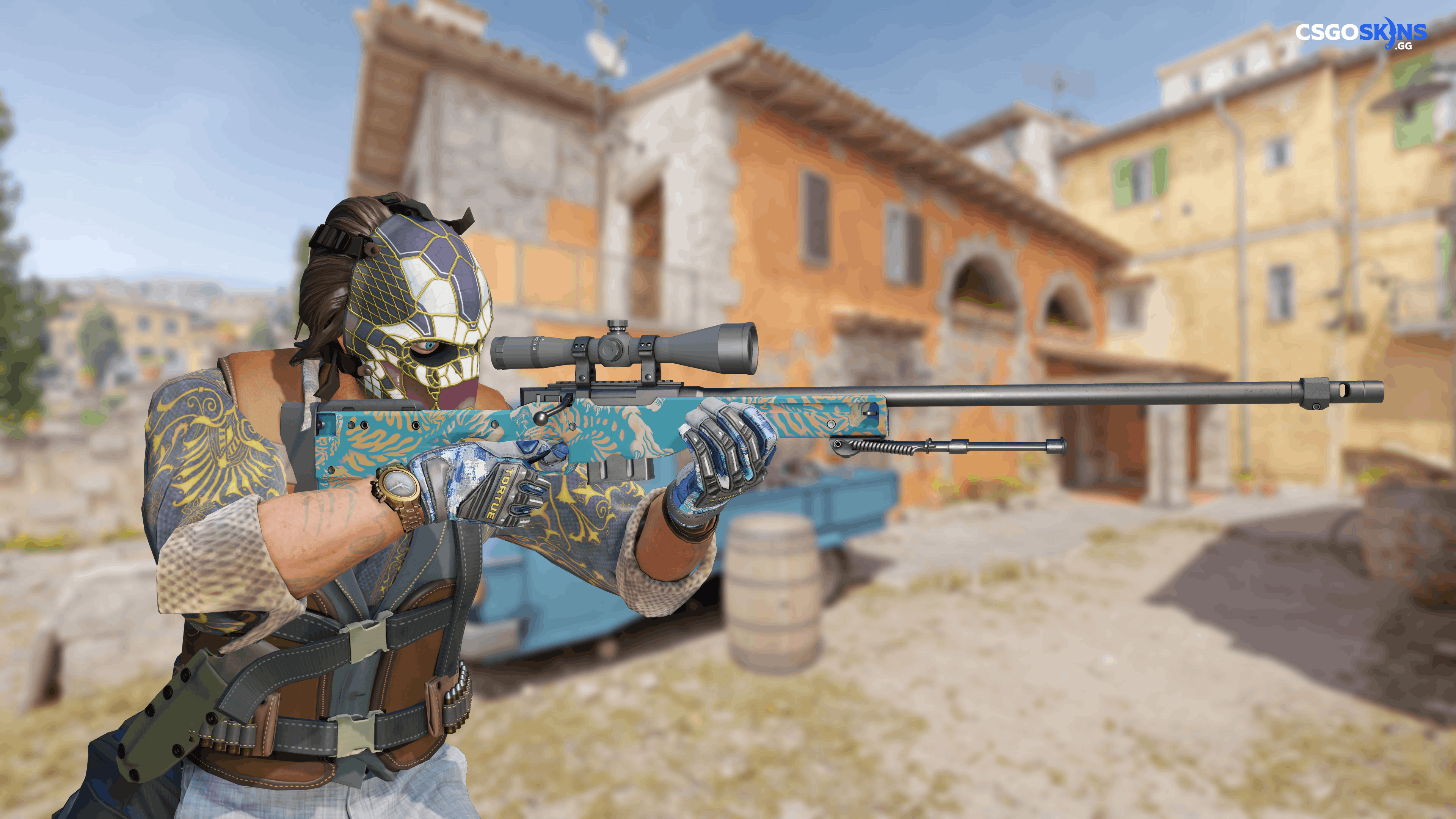 AWP | Silk Tiger Artwork