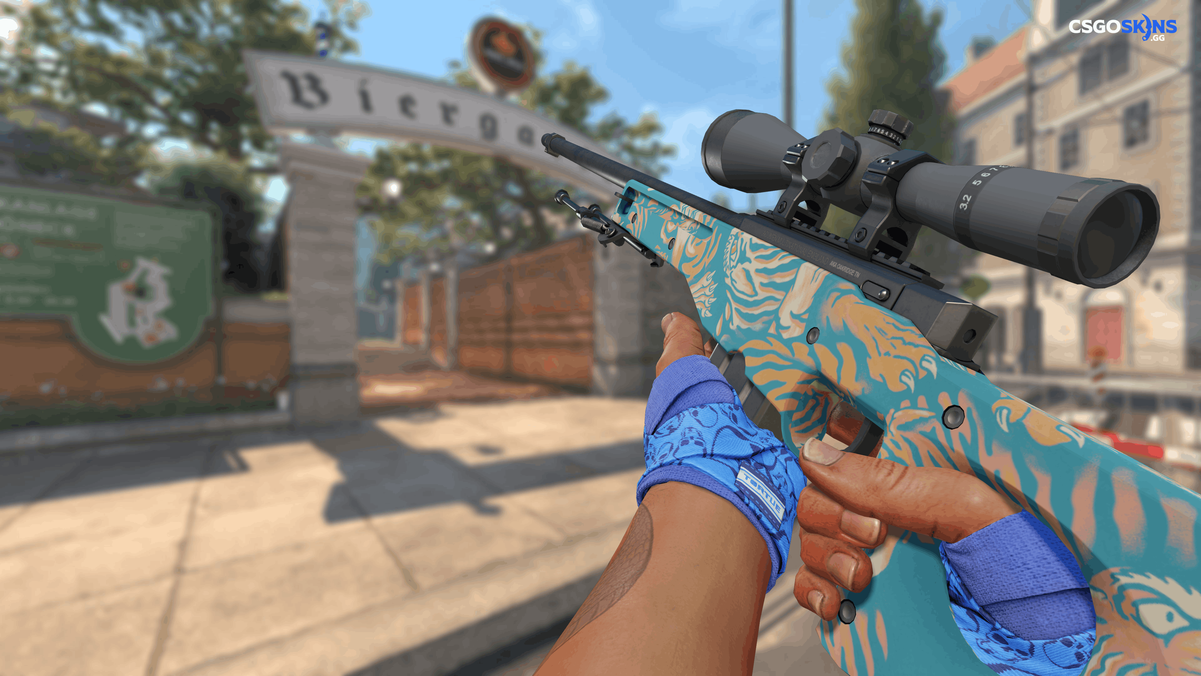 AWP | Silk Tiger Artwork