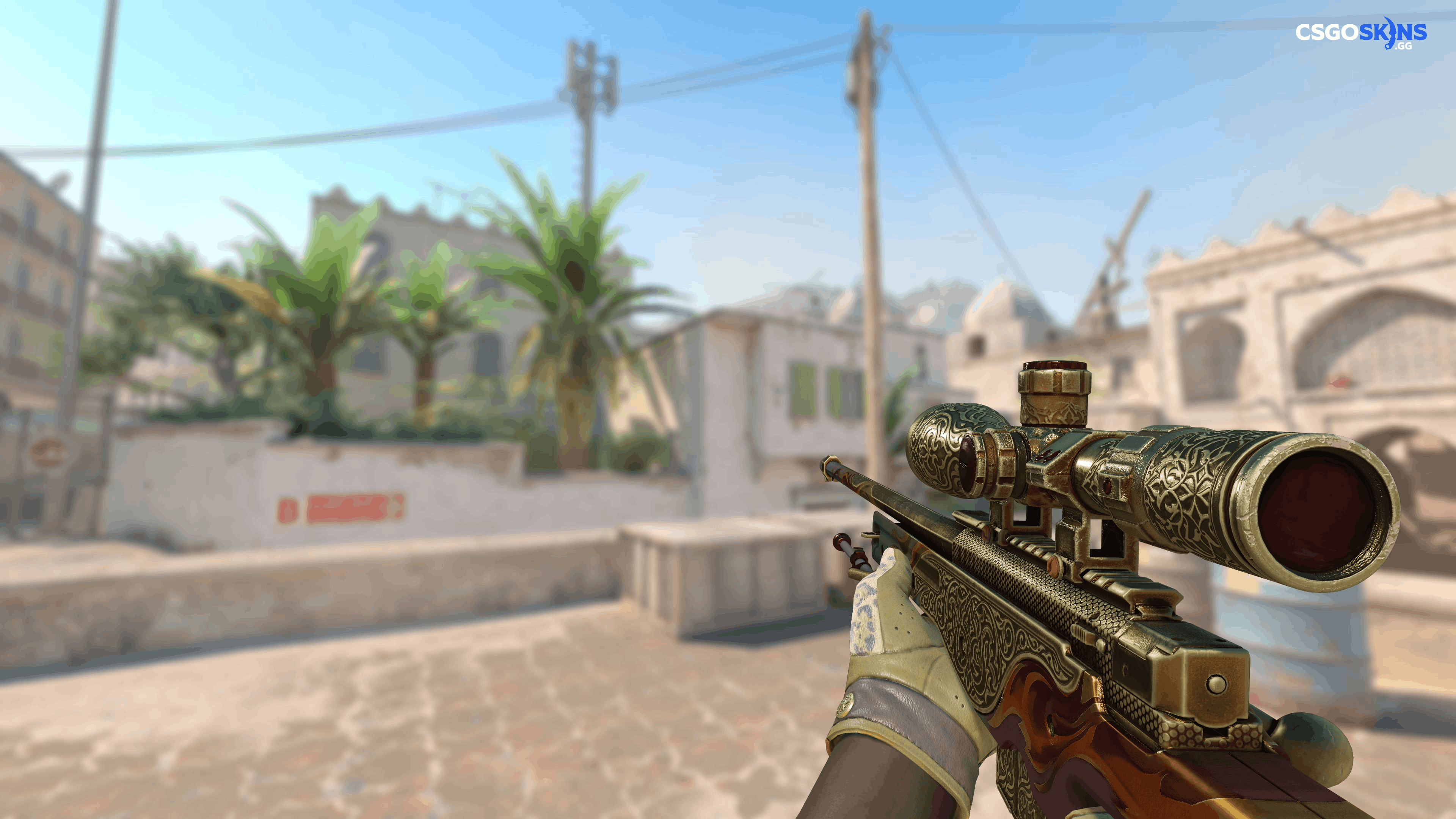 AWP | Sovereign Flame Artwork