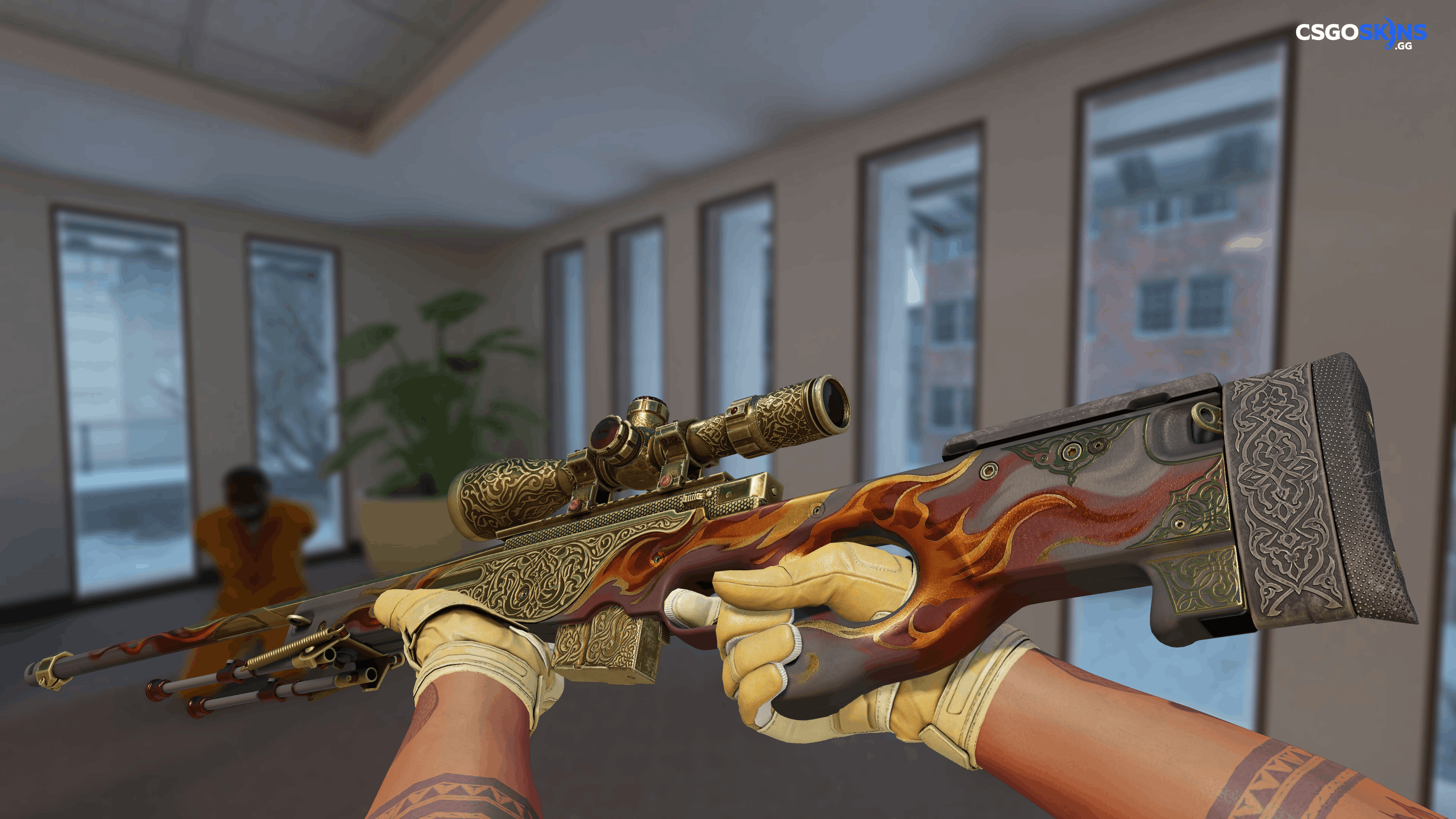 AWP | Sovereign Flame Artwork