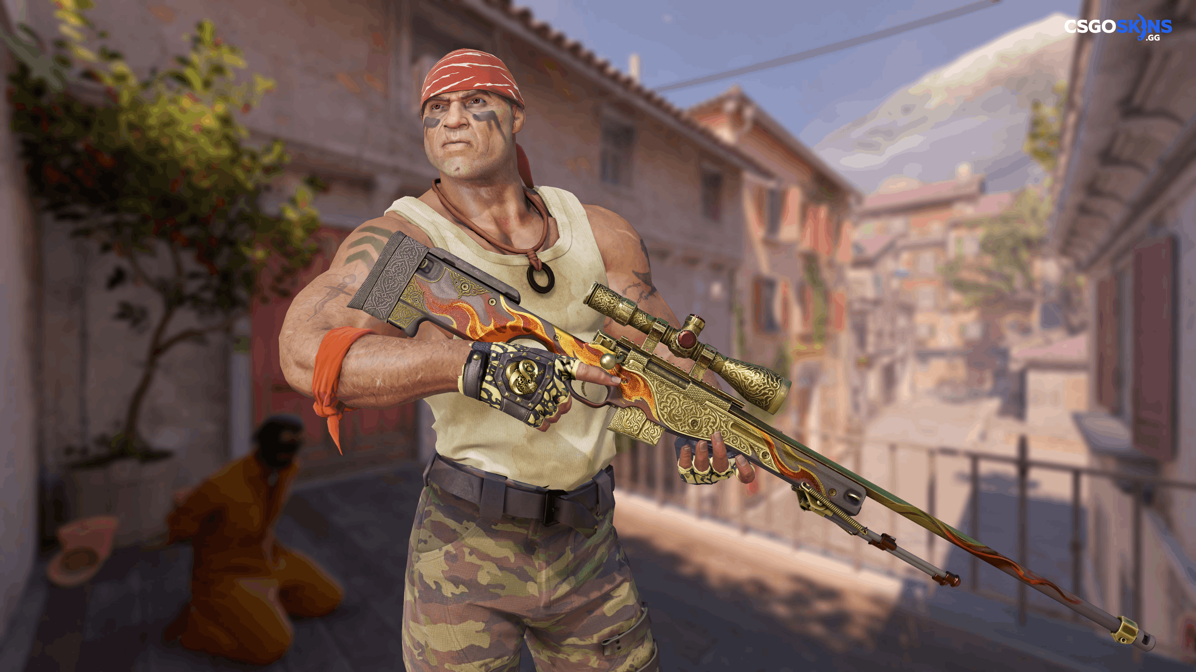 AWP | Sovereign Flame Artwork