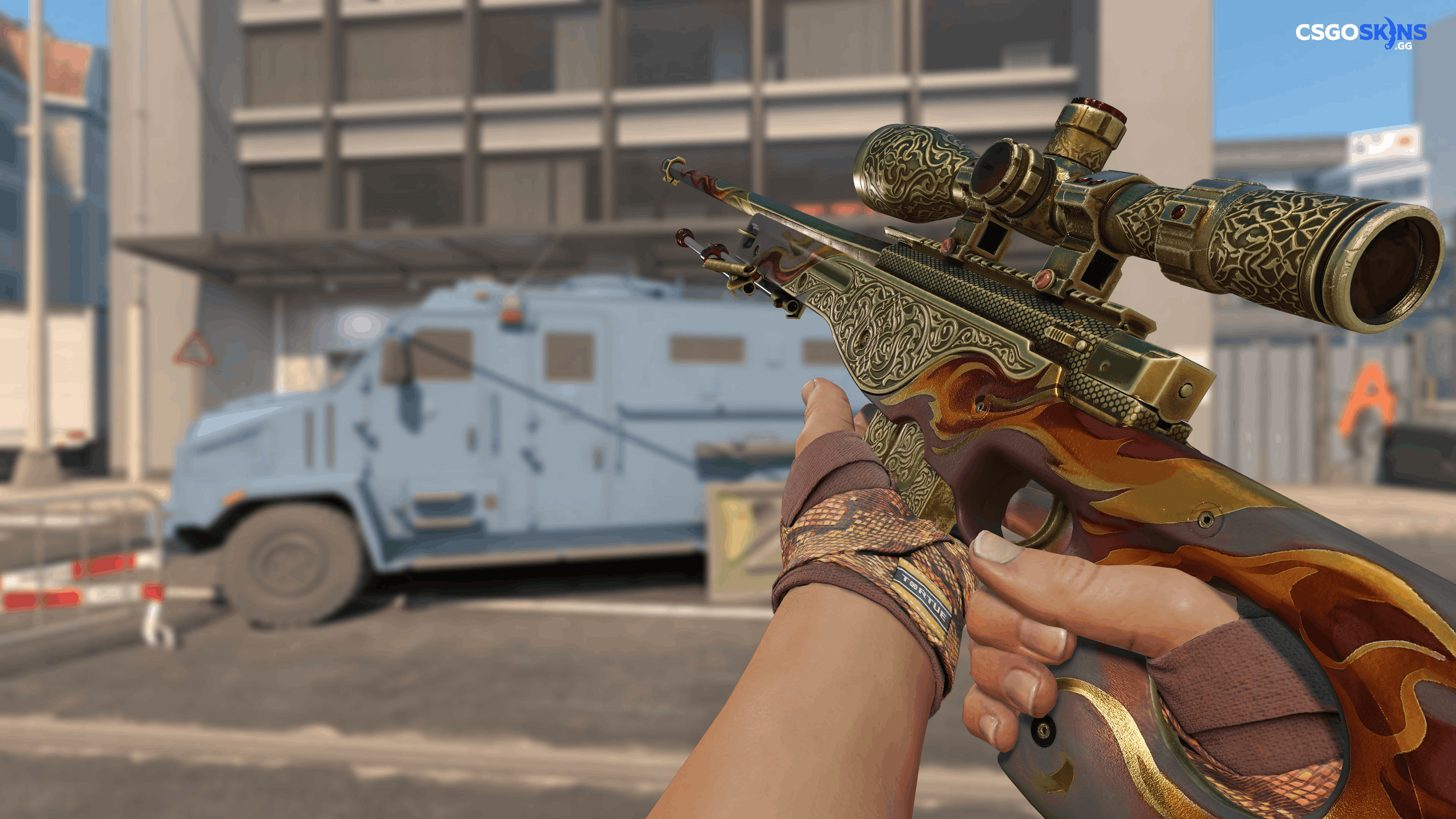 AWP | Sovereign Flame Artwork