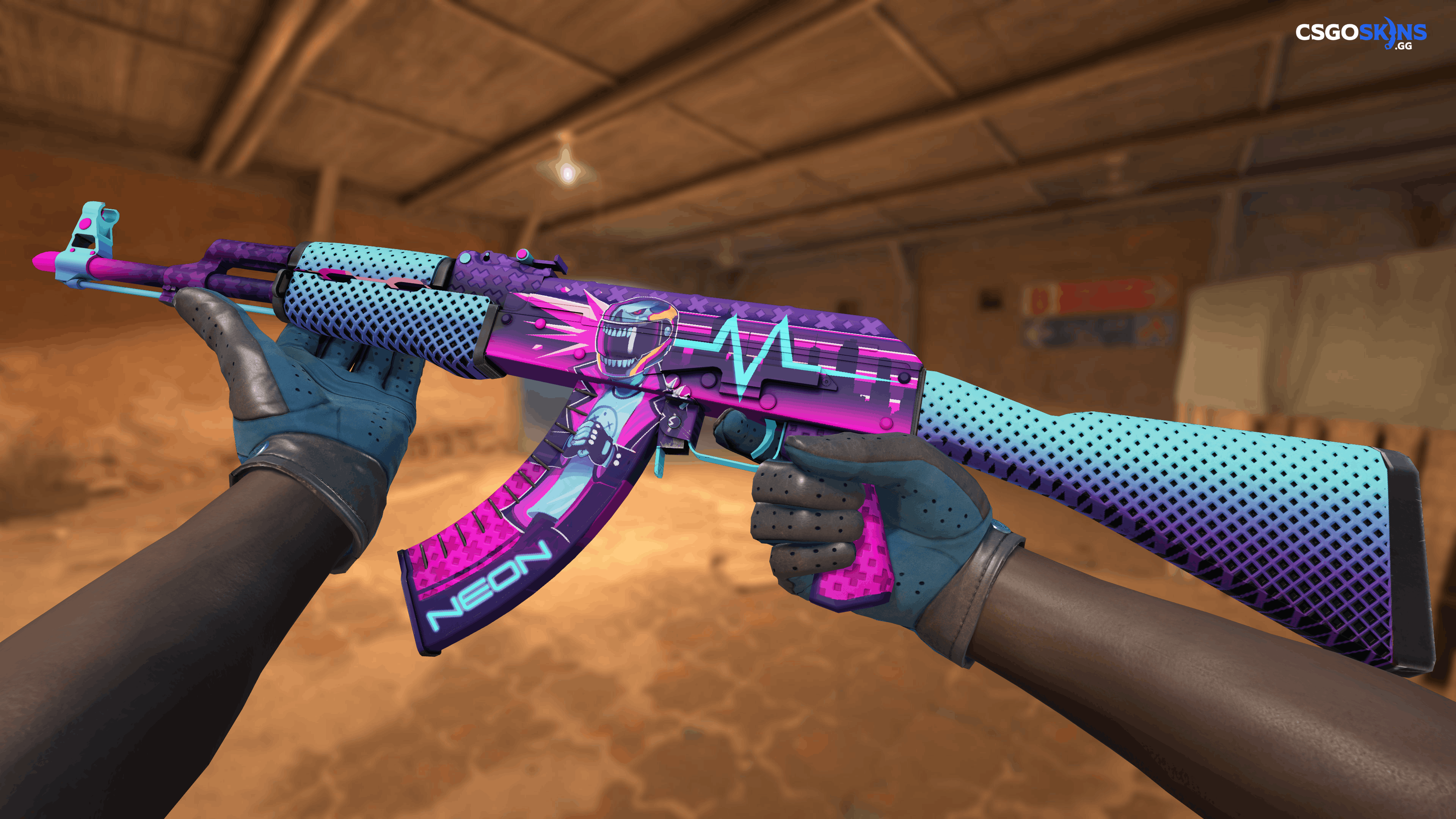 AK-47 | Neon Rider Artwork