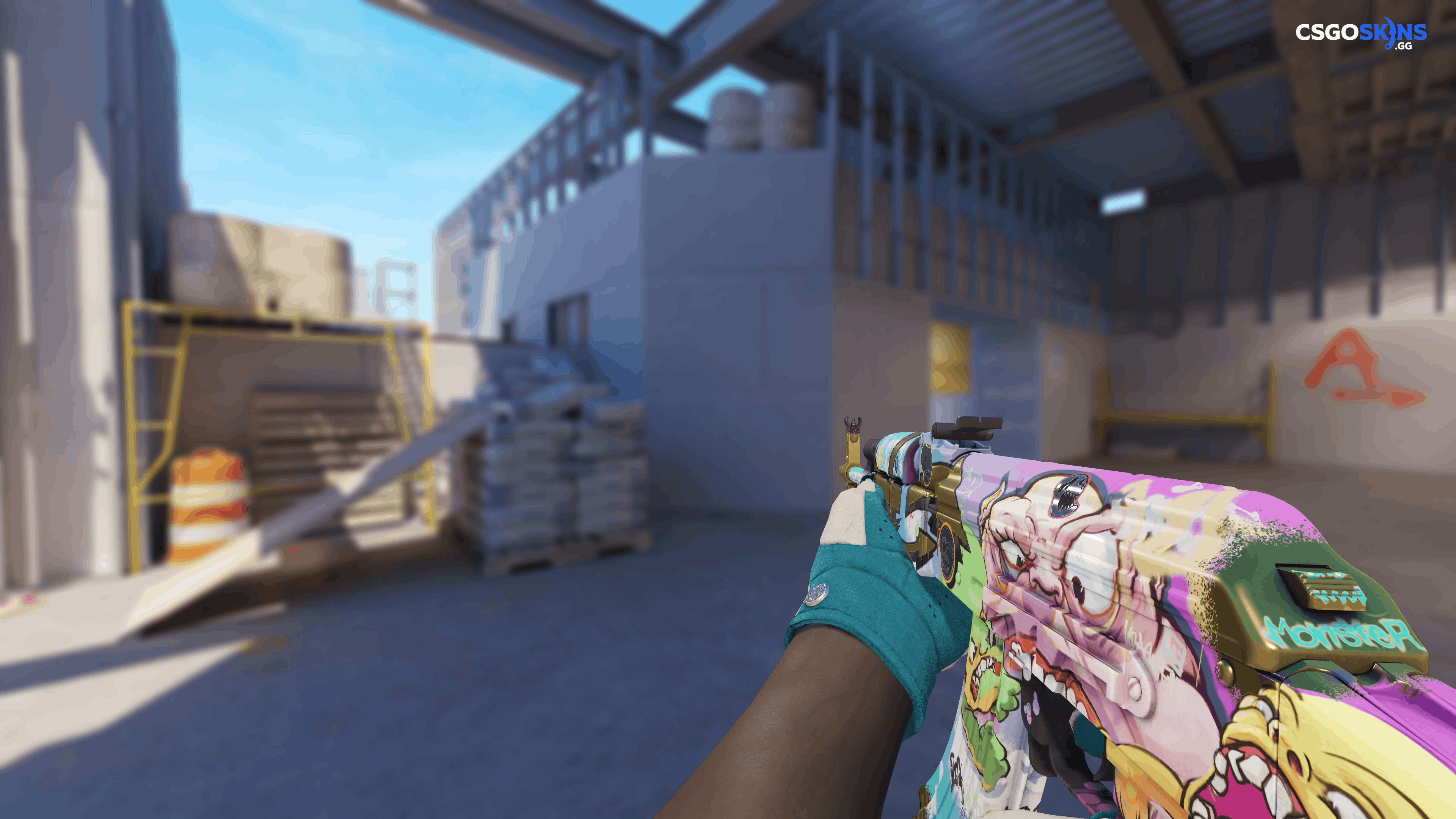 AK-47 | B the Monster Artwork