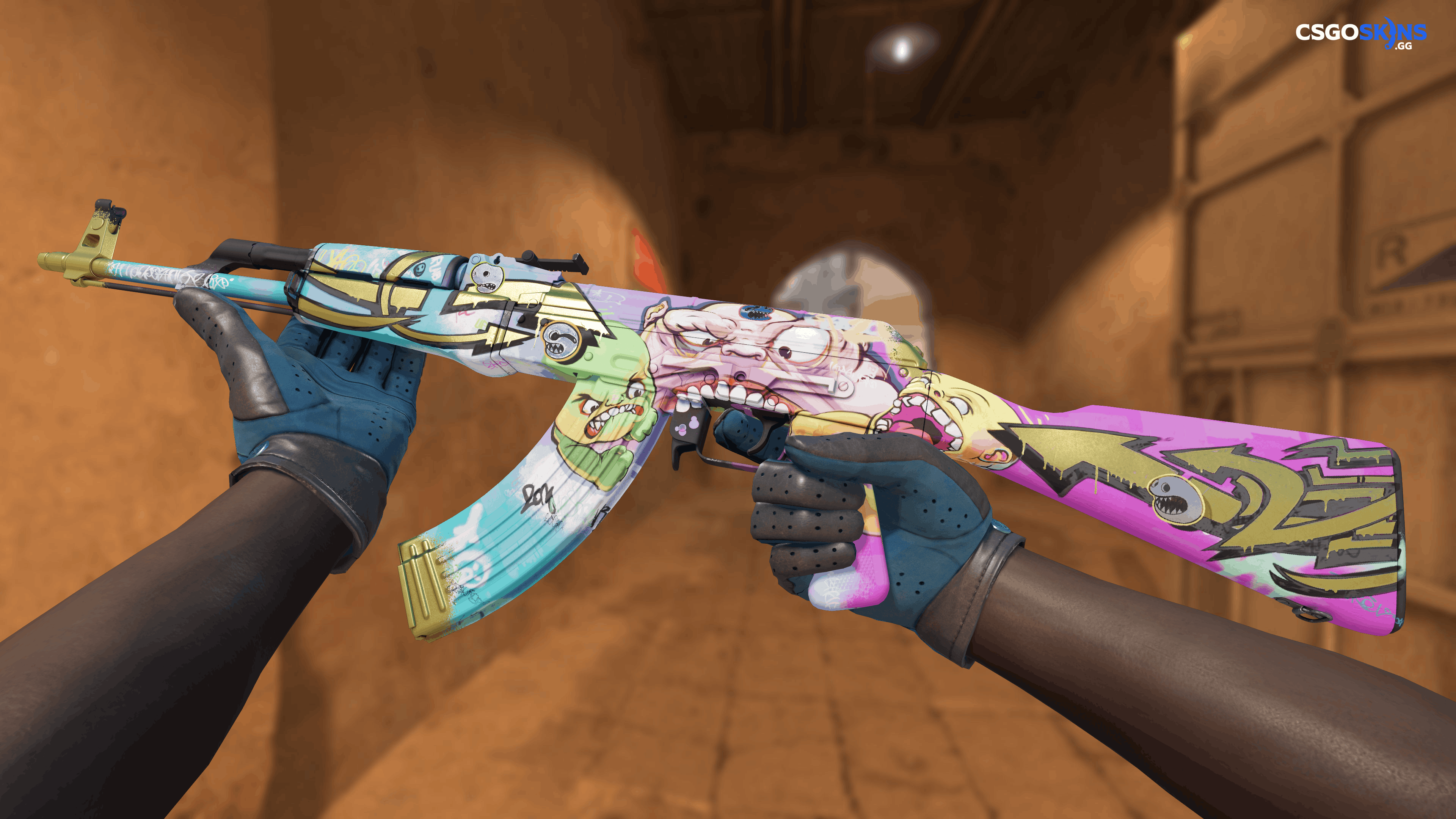 AK-47 | B the Monster Artwork