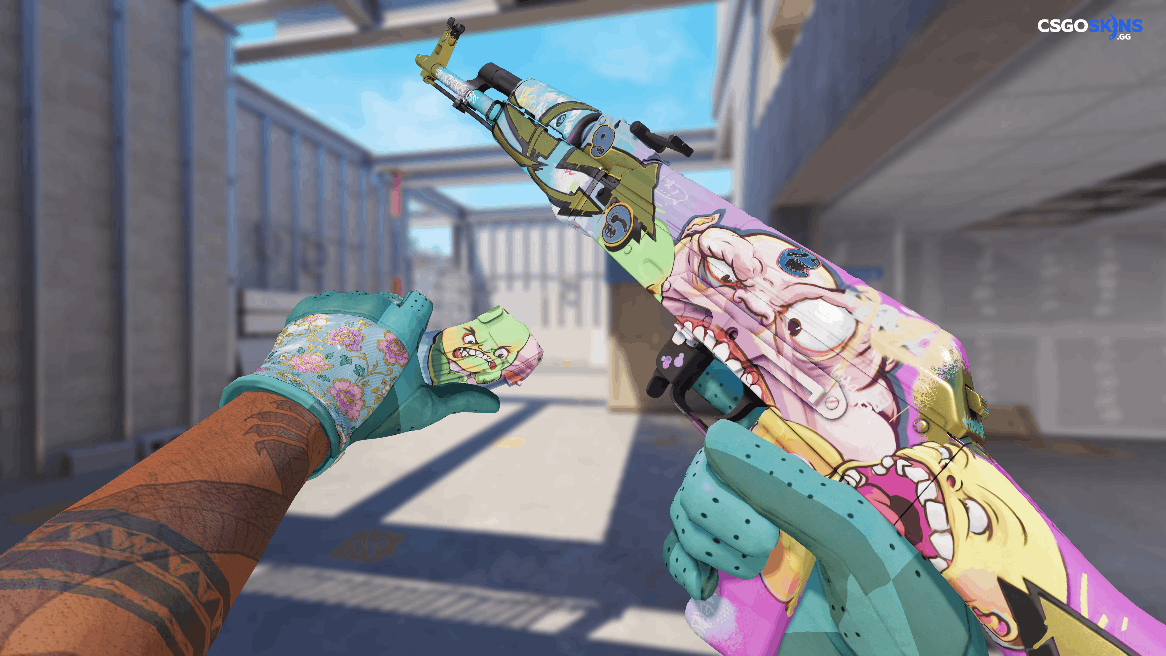 AK-47 | B the Monster Artwork