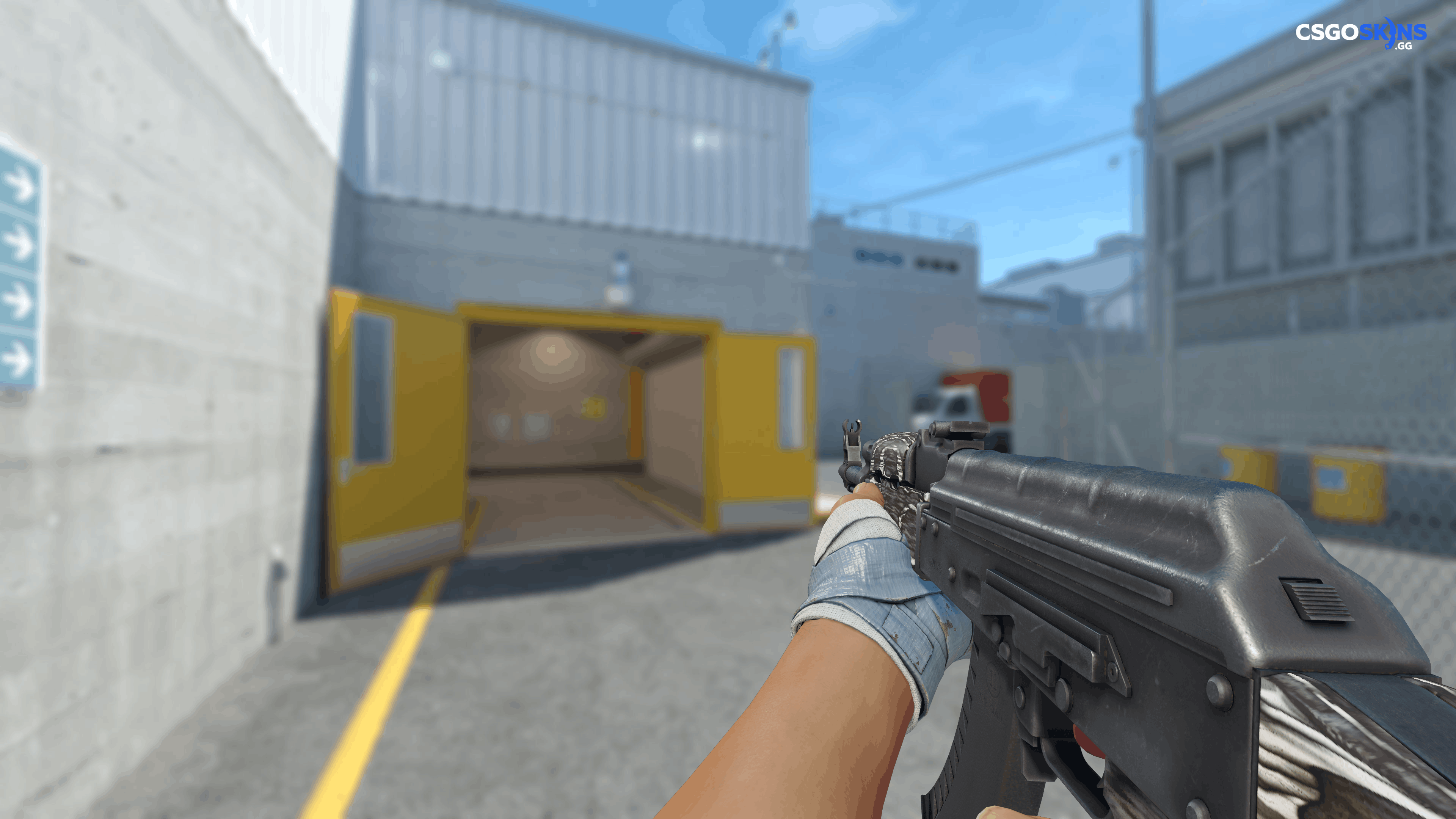 AK-47 | Black Laminate Artwork