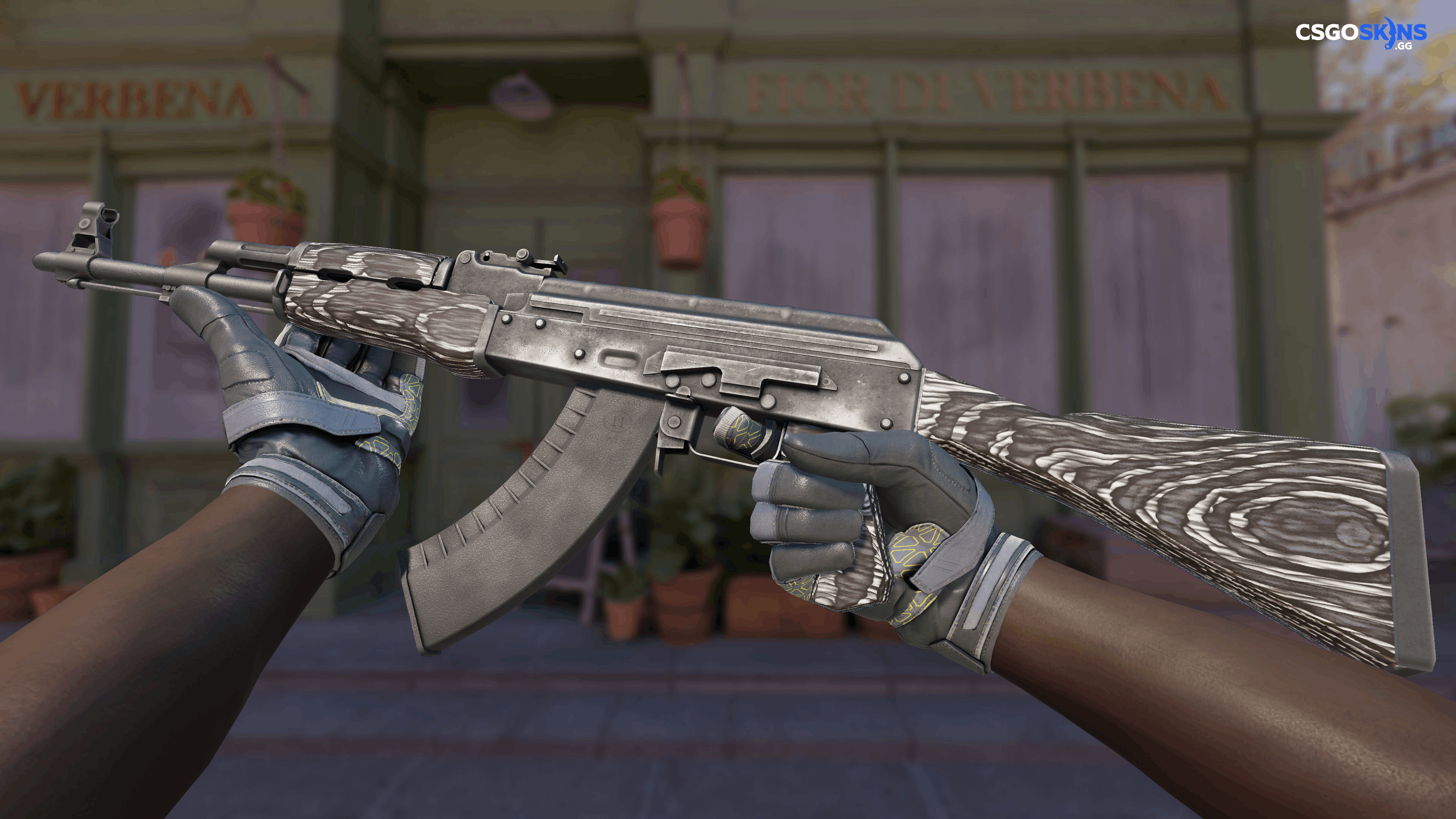 AK-47 | Black Laminate Artwork