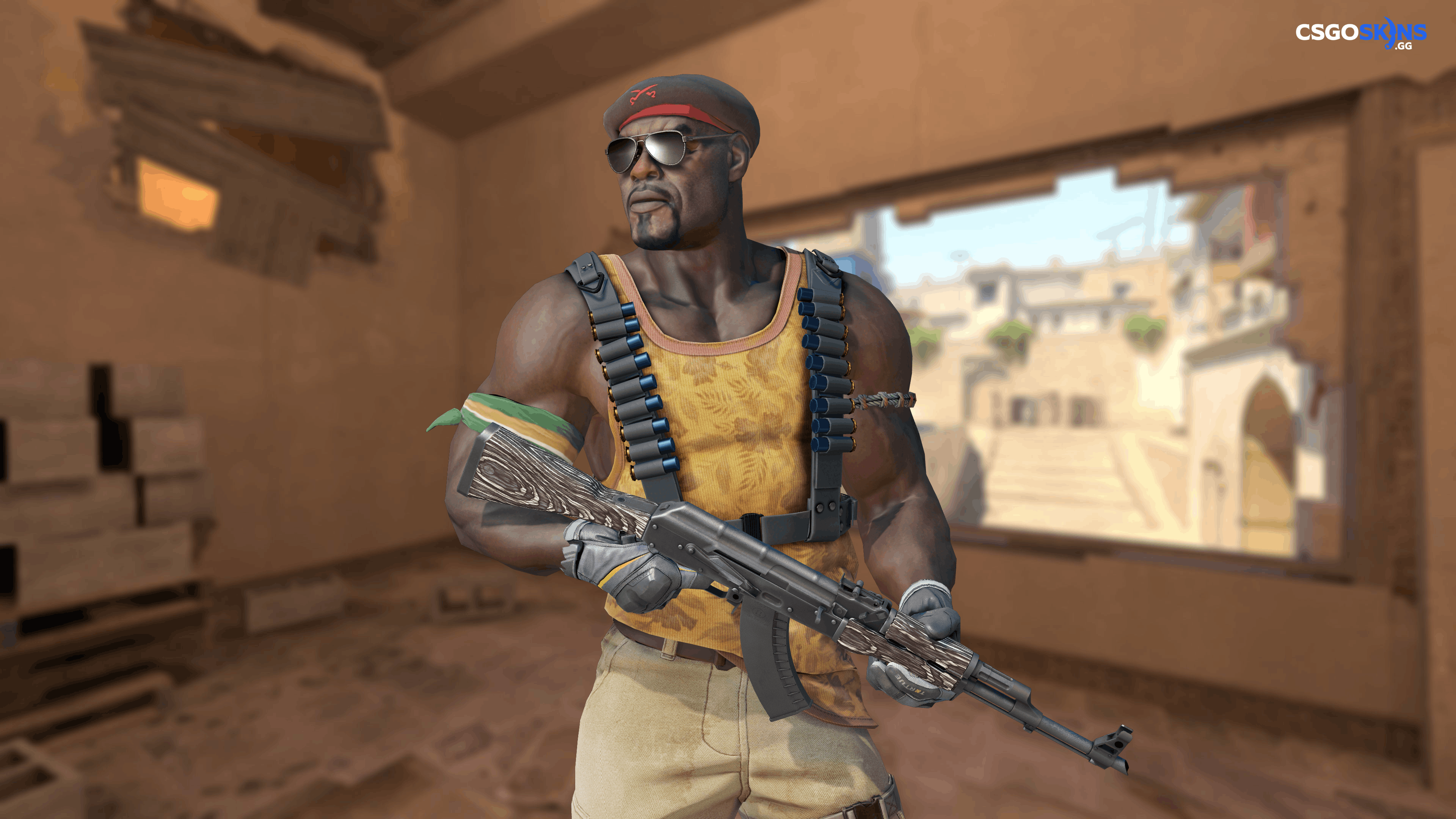 AK-47 | Black Laminate Artwork