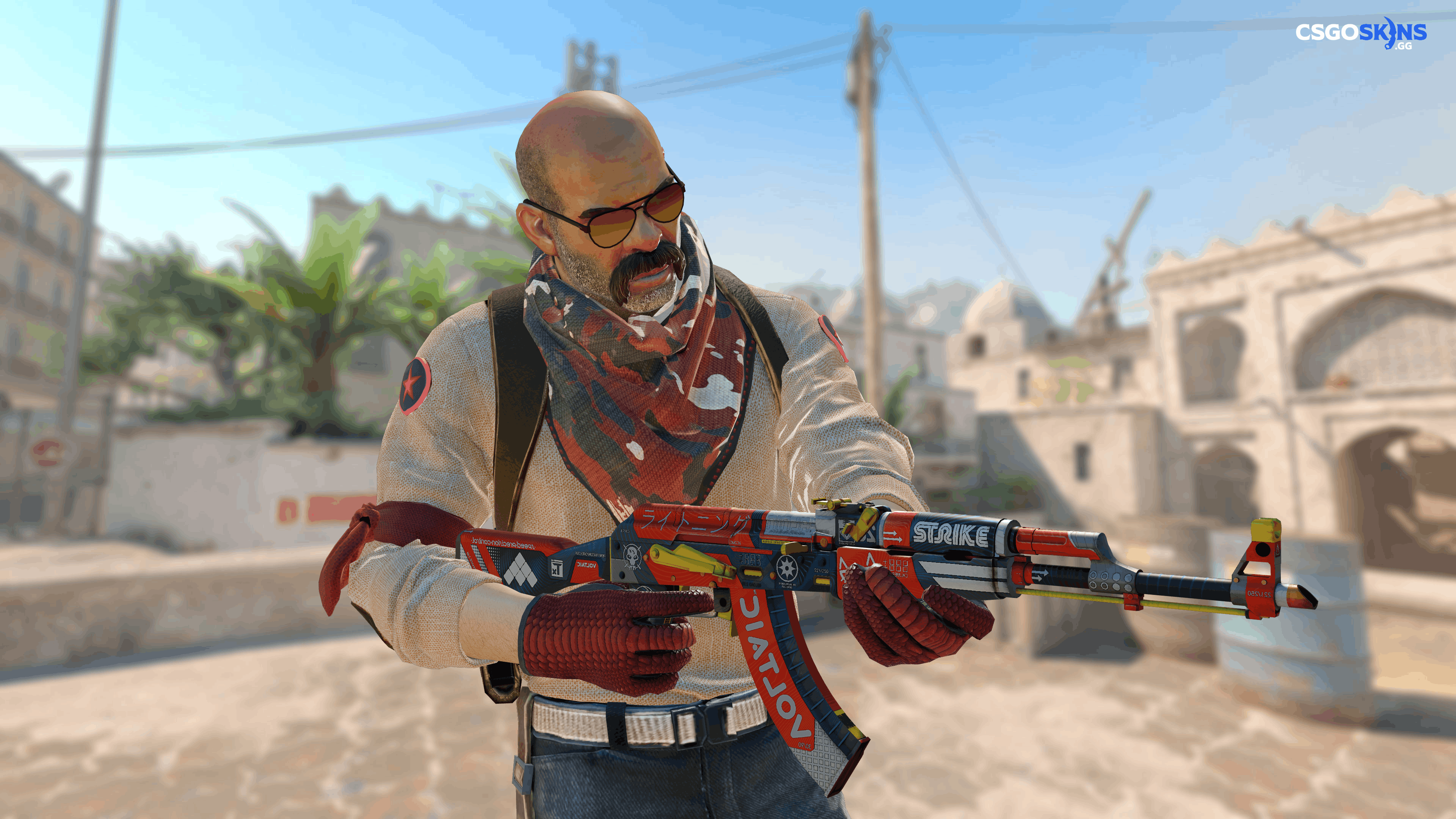 AK-47 | Bloodsport Artwork