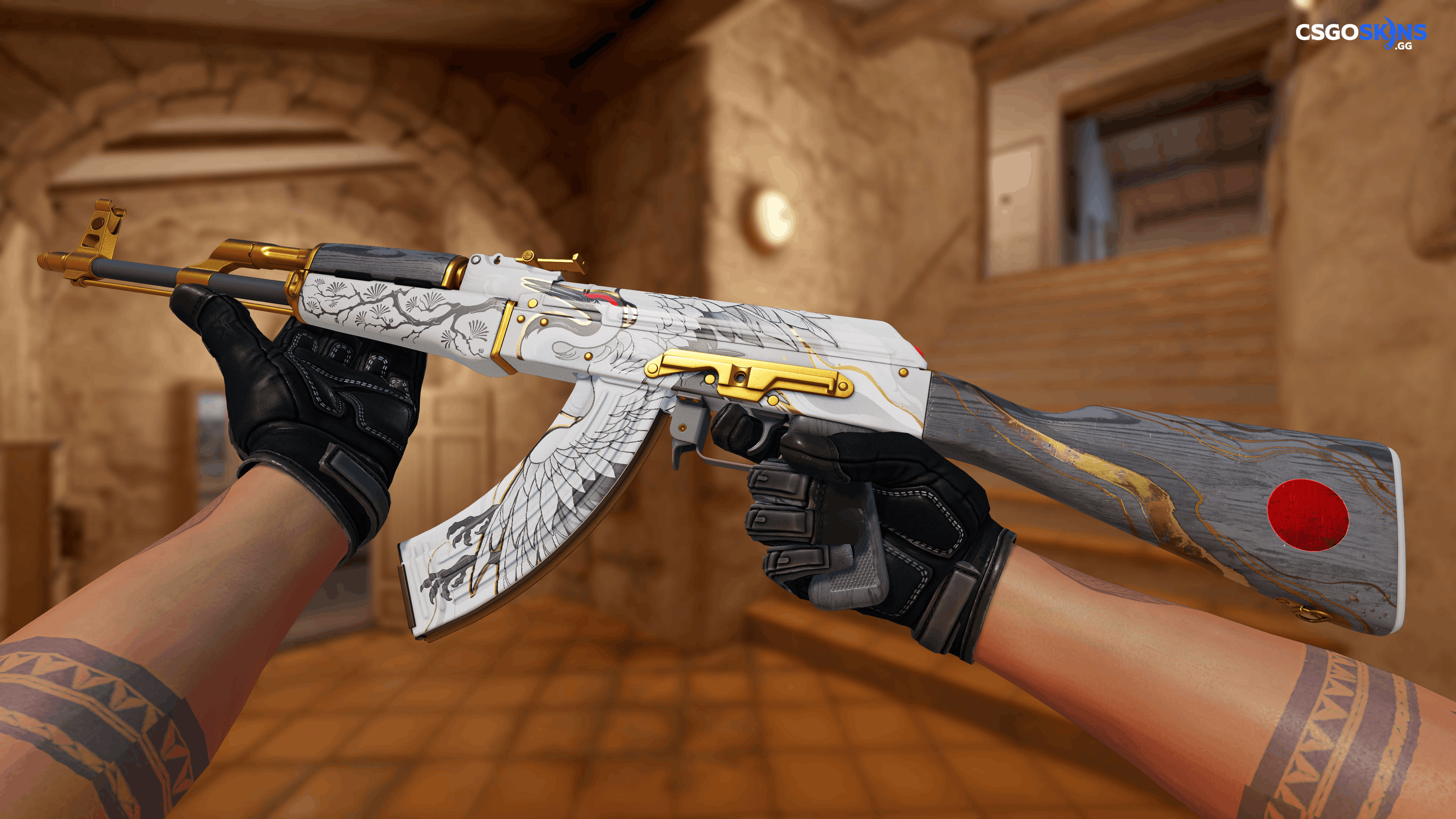 AK-47 | Crane Flight Artwork