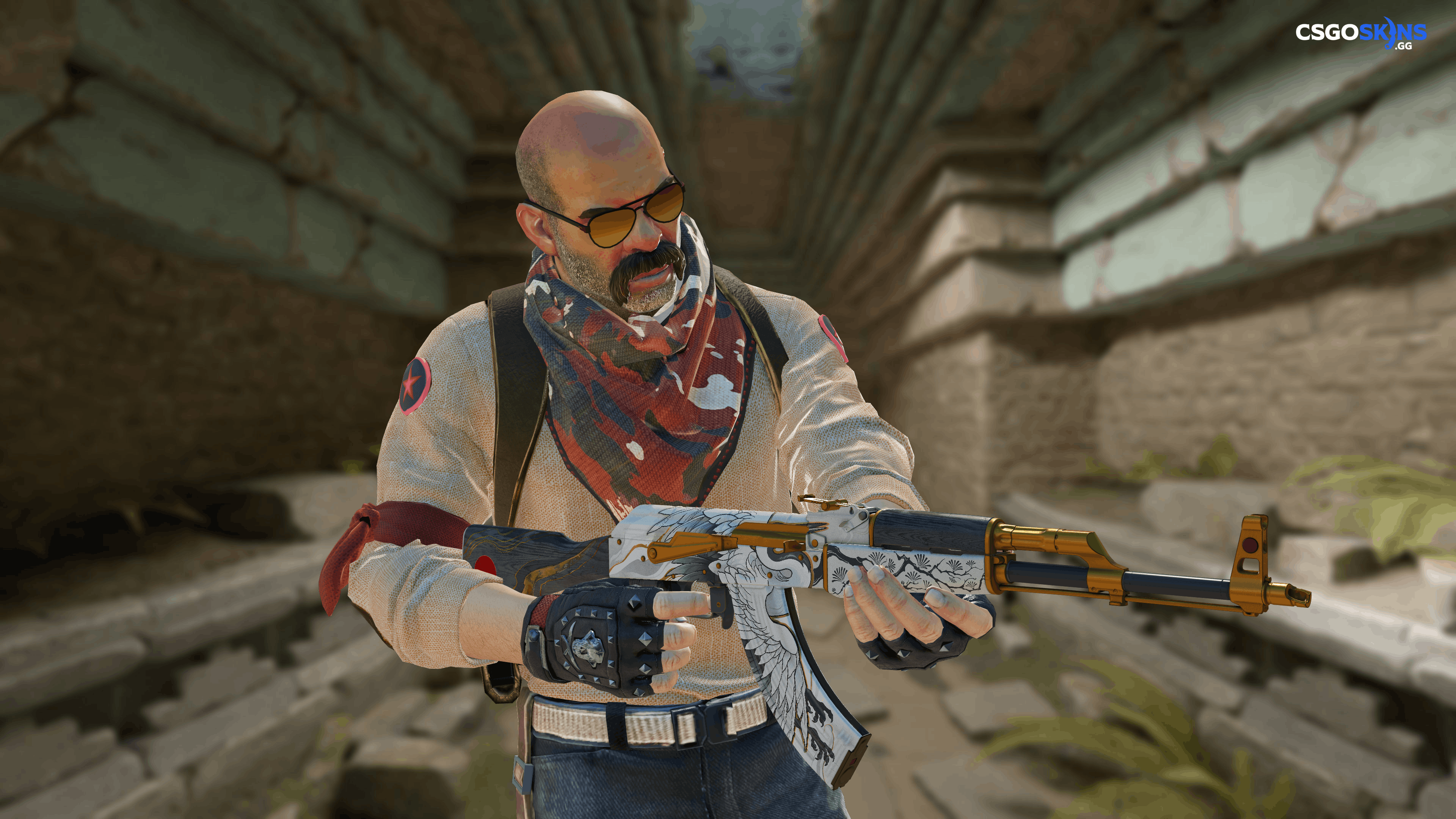 AK-47 | Crane Flight Artwork