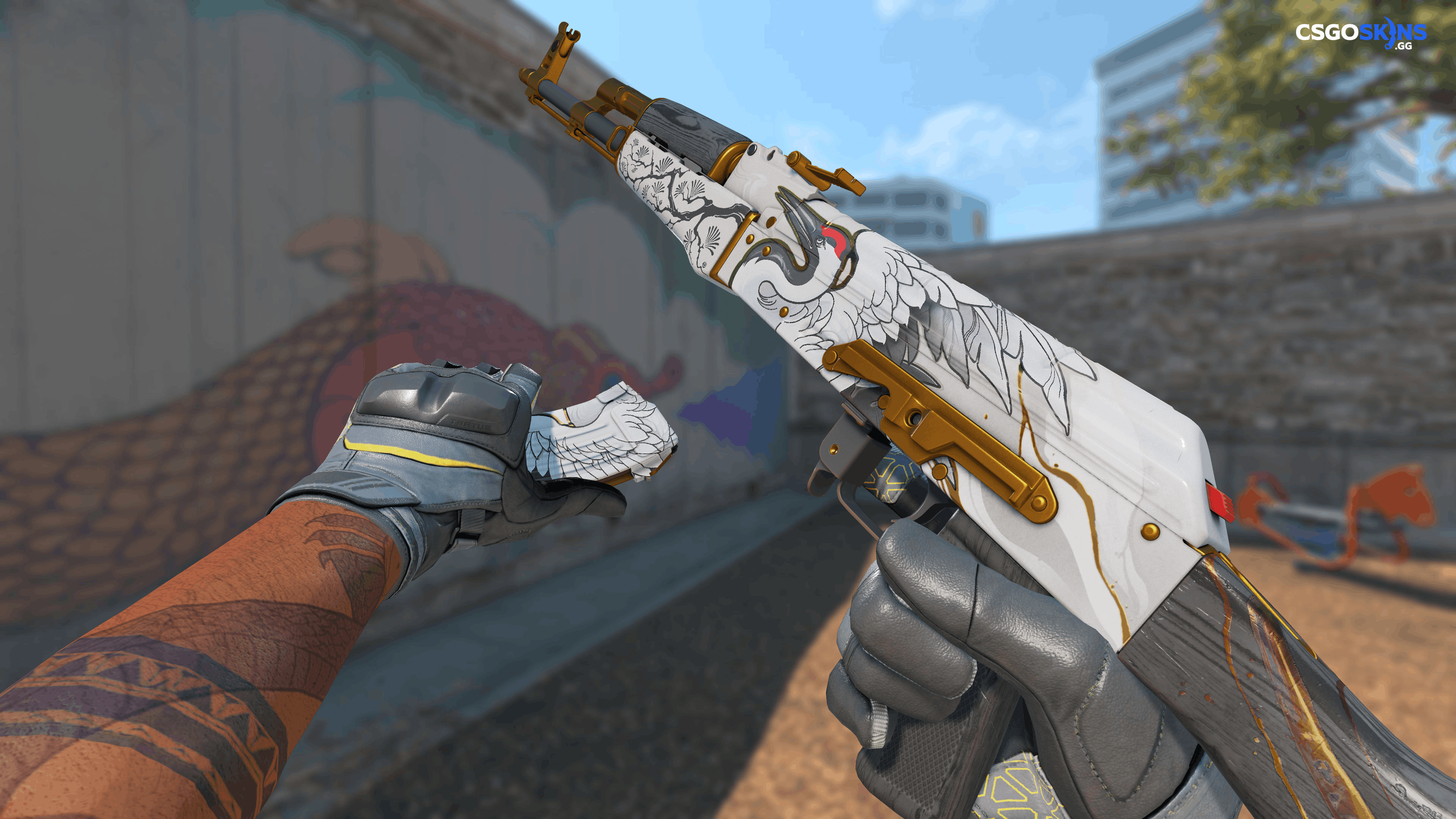 AK-47 | Crane Flight Artwork