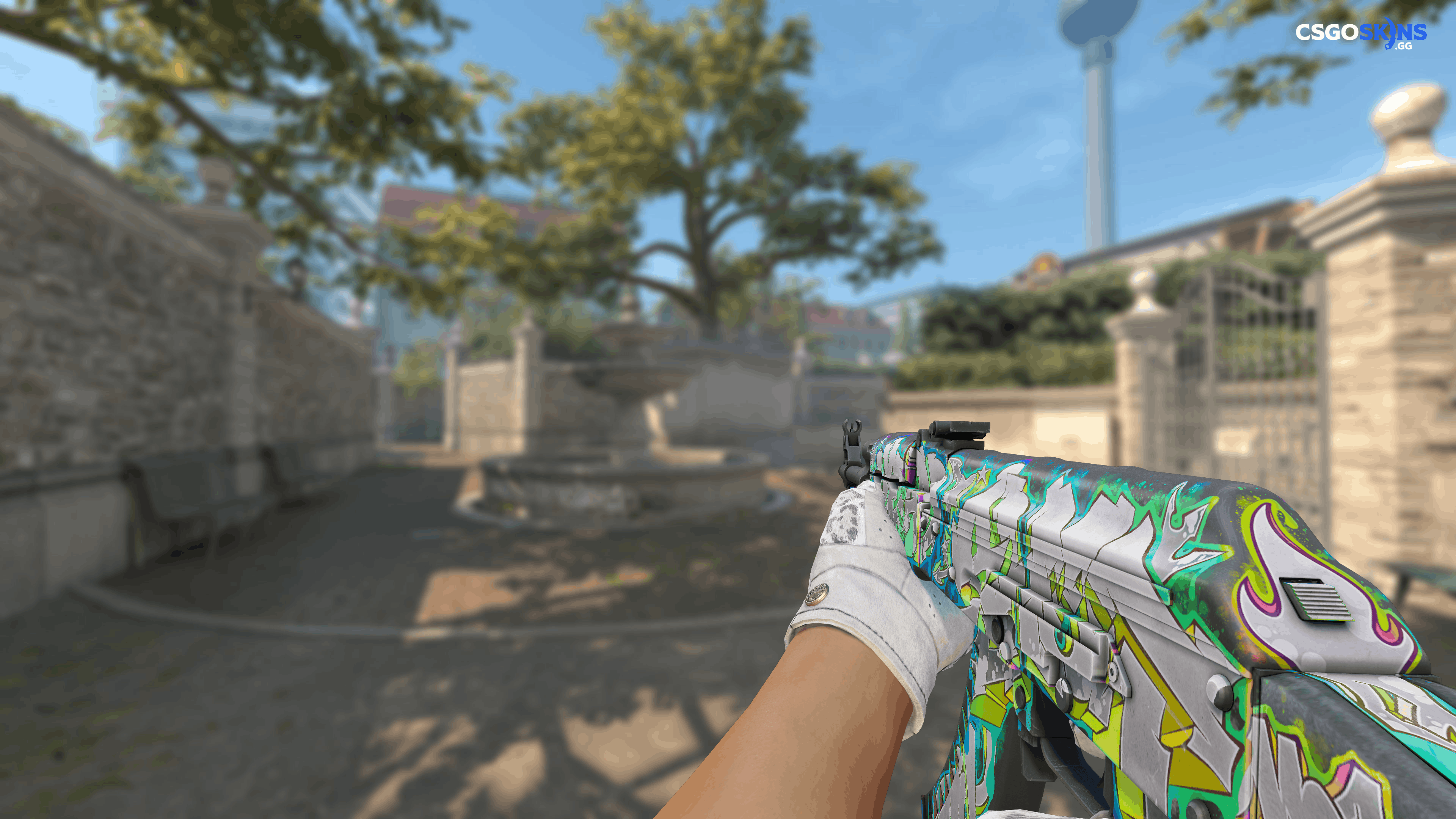 AK-47 | Head Shot Artwork