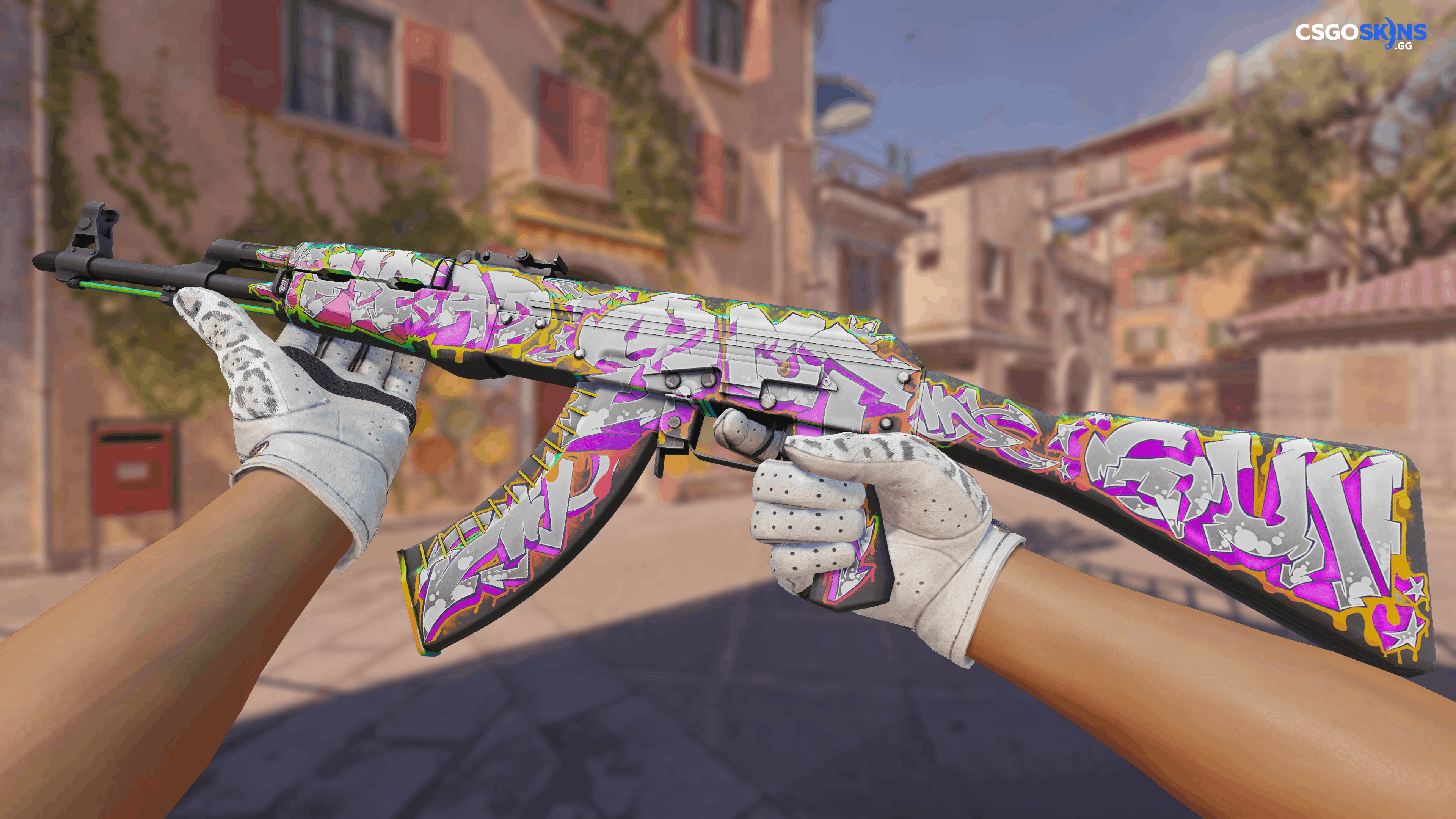AK-47 | Head Shot Artwork