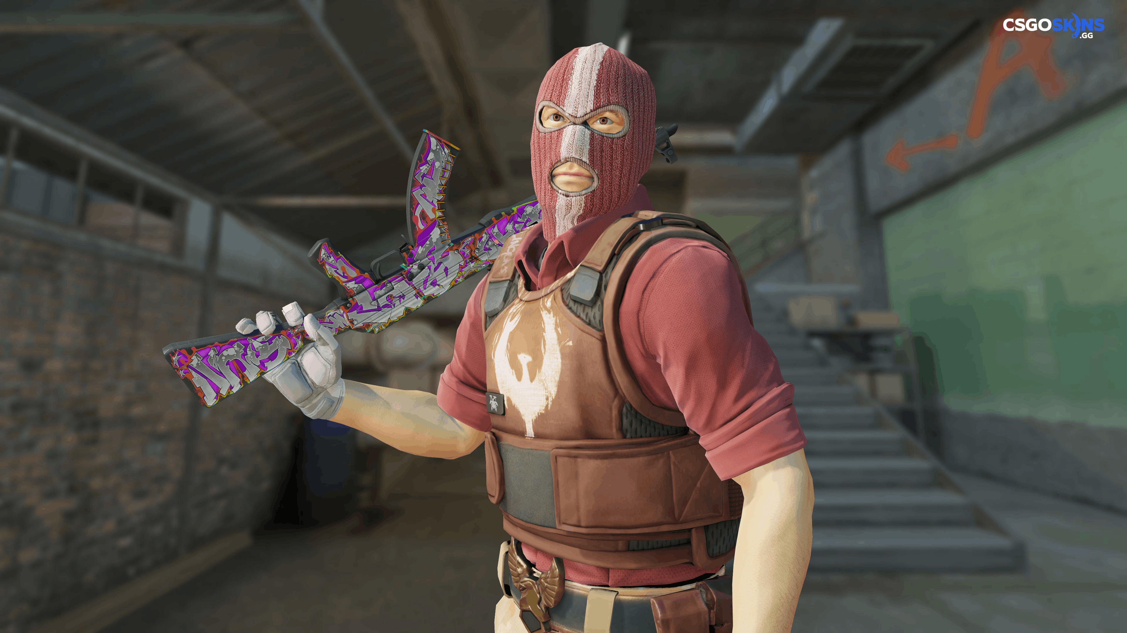 AK-47 | Head Shot Artwork