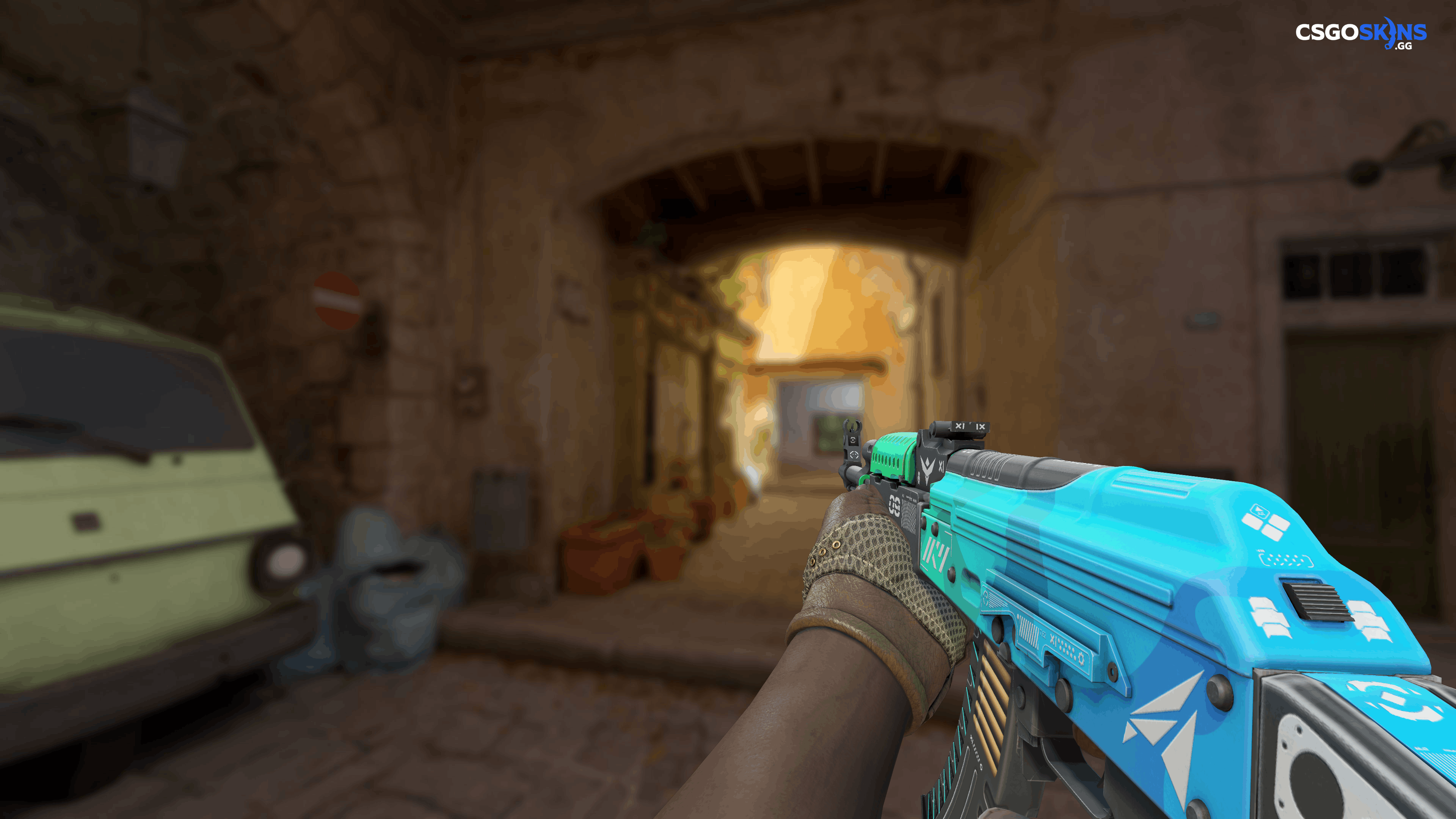 AK-47 | Ice Coaled Artwork