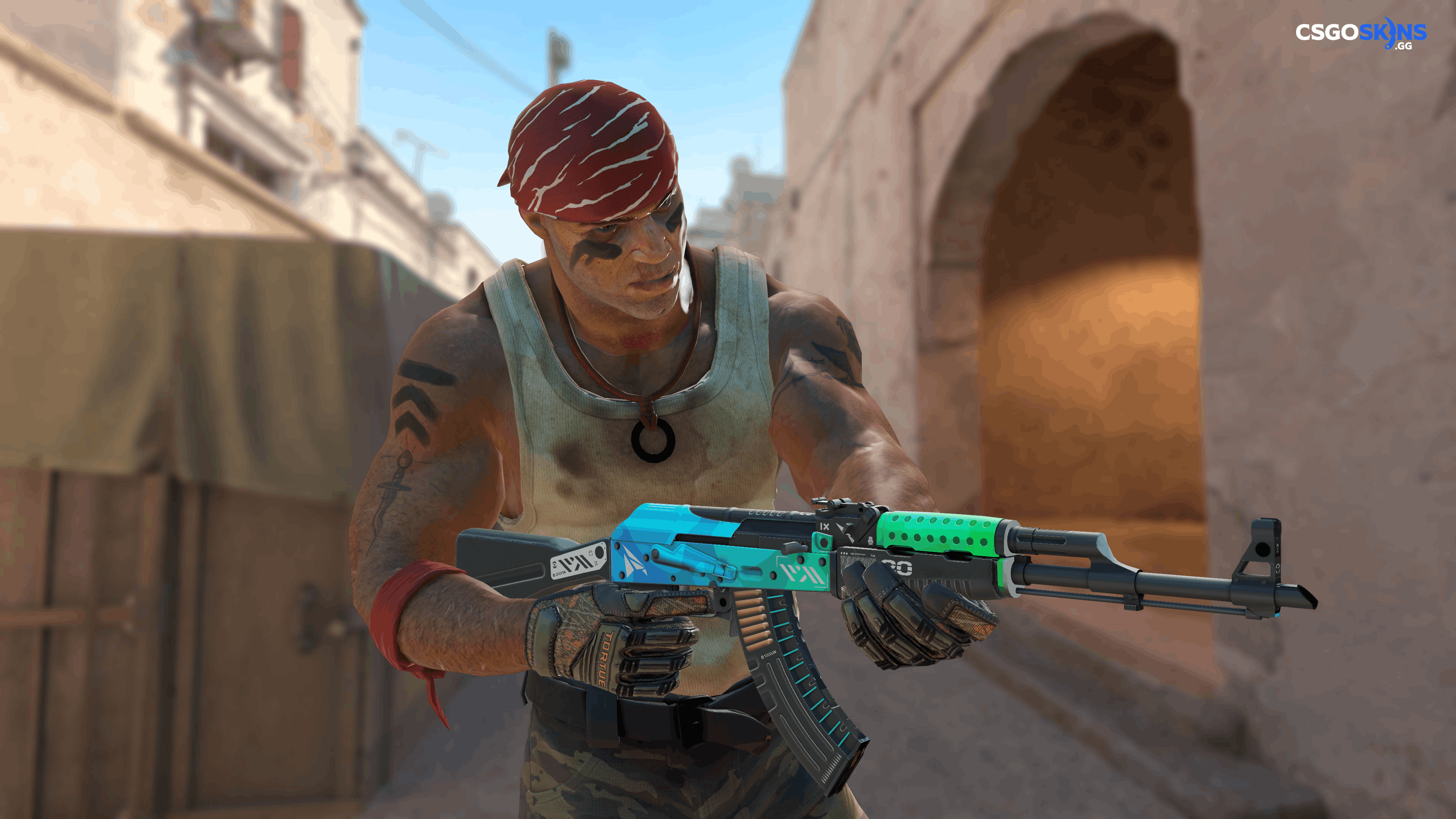 AK-47 | Ice Coaled Artwork