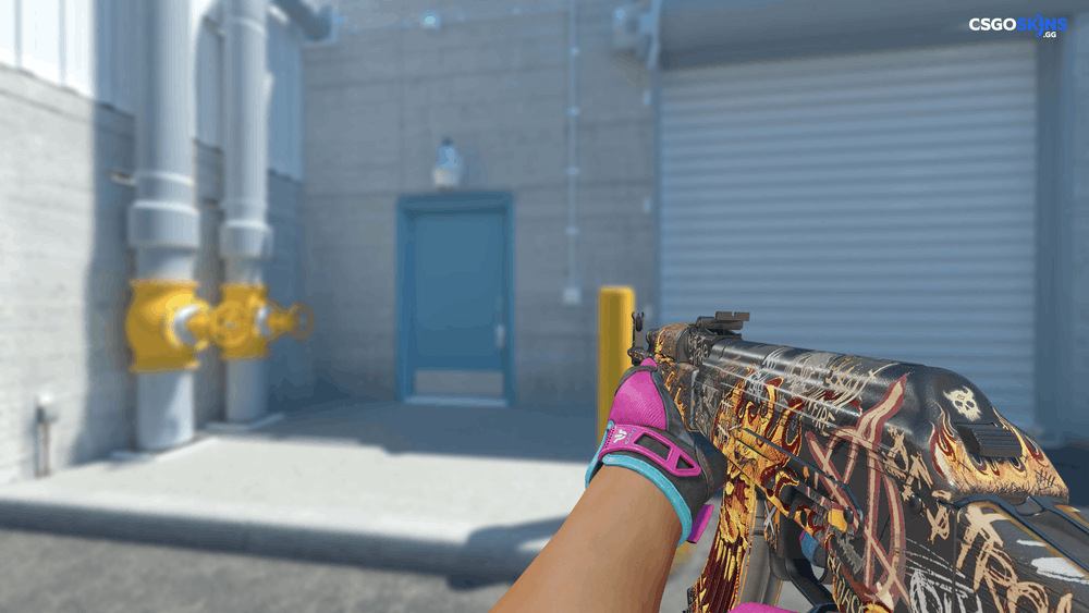 AK-47 | Searing Rage Artwork