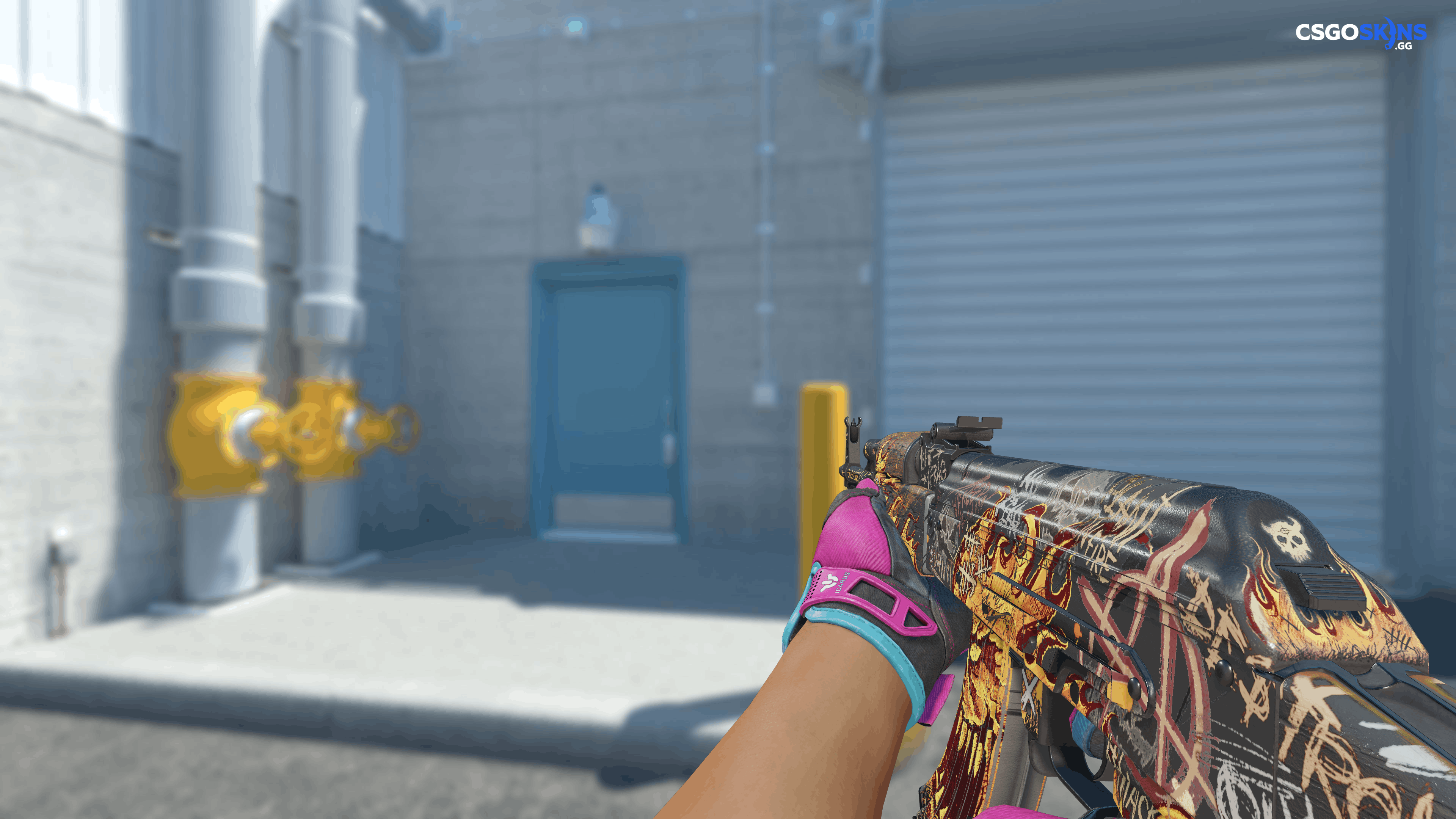 AK-47 | Searing Rage Artwork