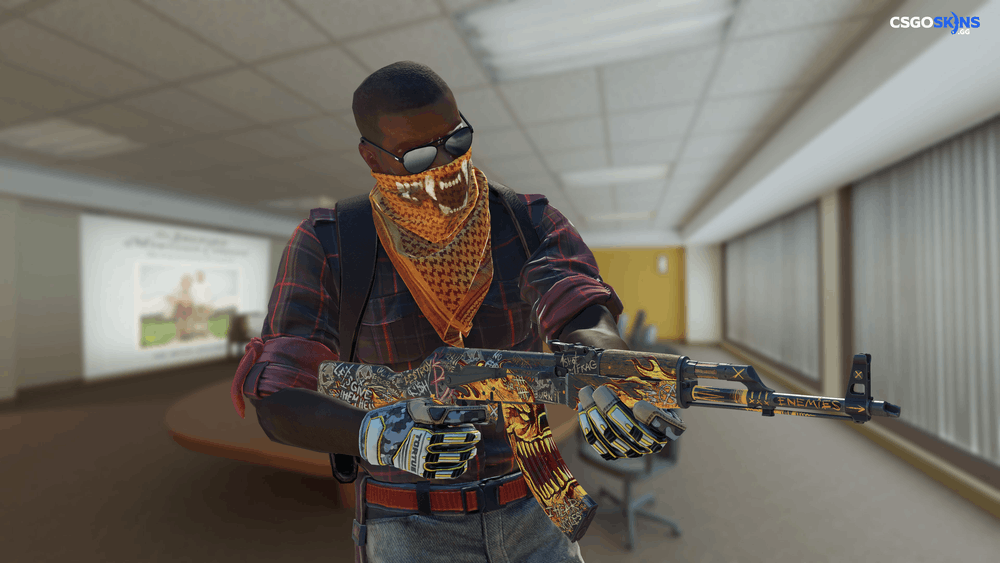 AK-47 | Searing Rage Artwork