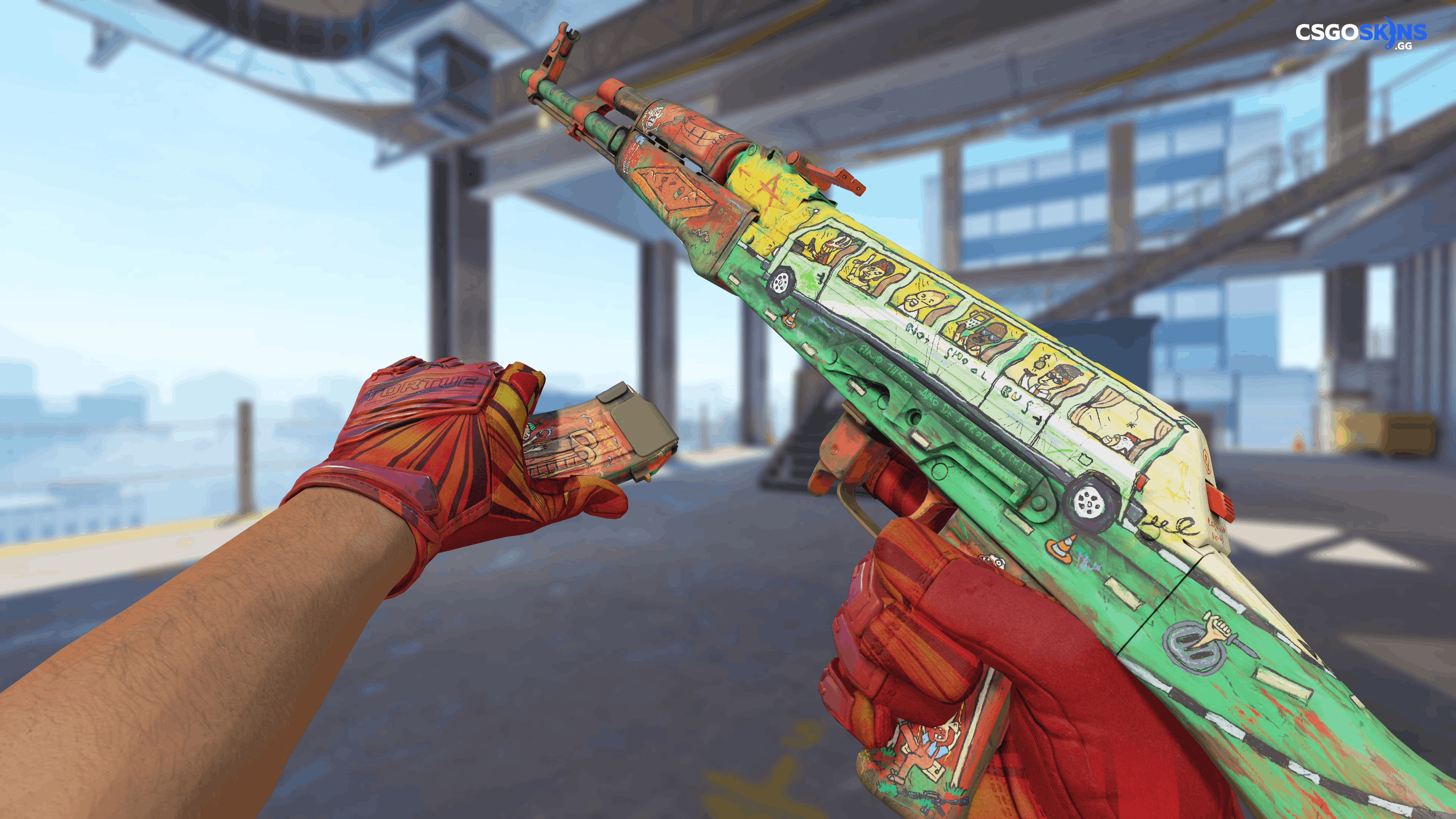 AK-47 | The Outsiders Artwork
