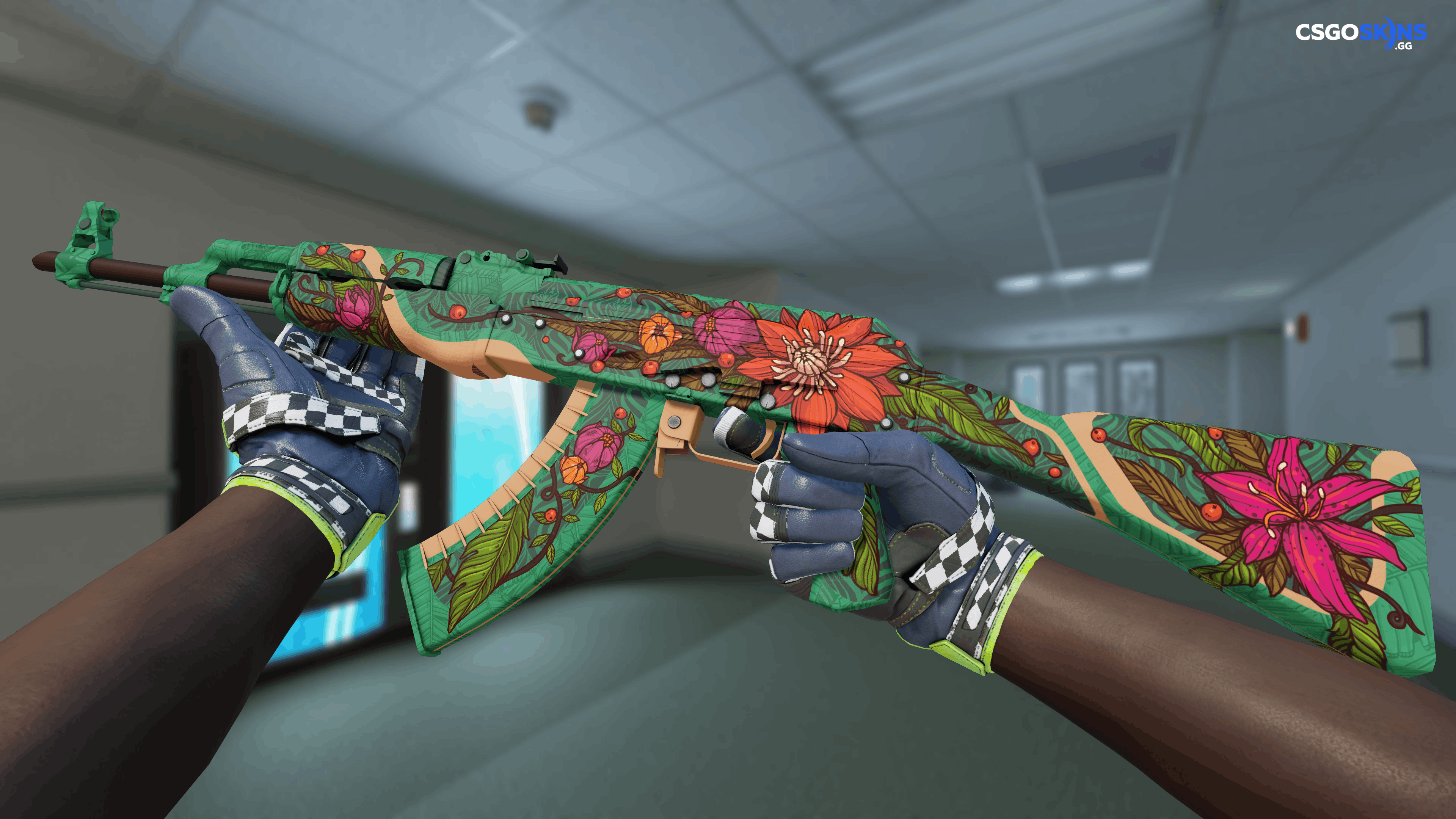 AK-47 | Wild Lotus Artwork